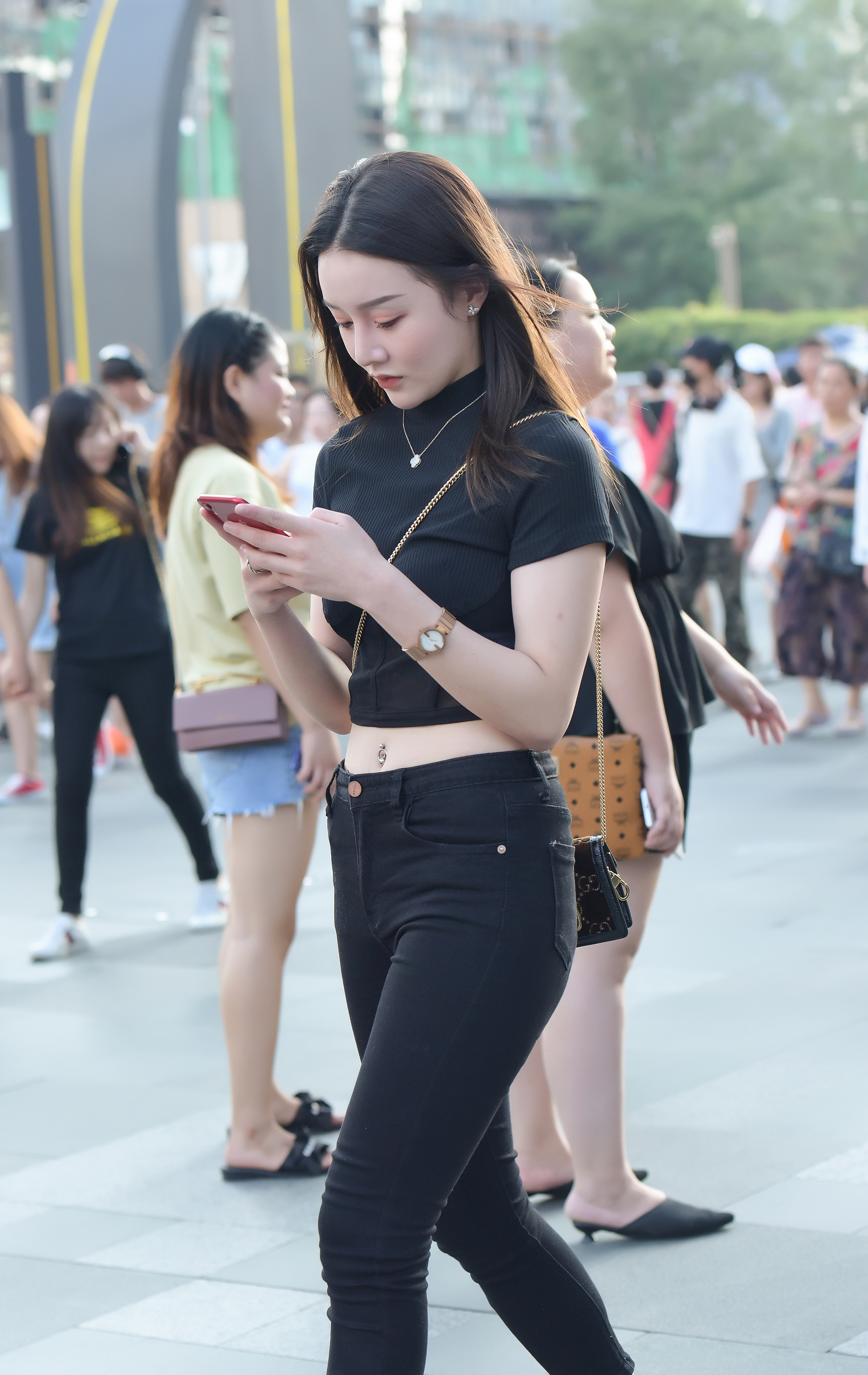  魔镜街拍,,小姐姐,街拍,写真套图,Taste顽味生活