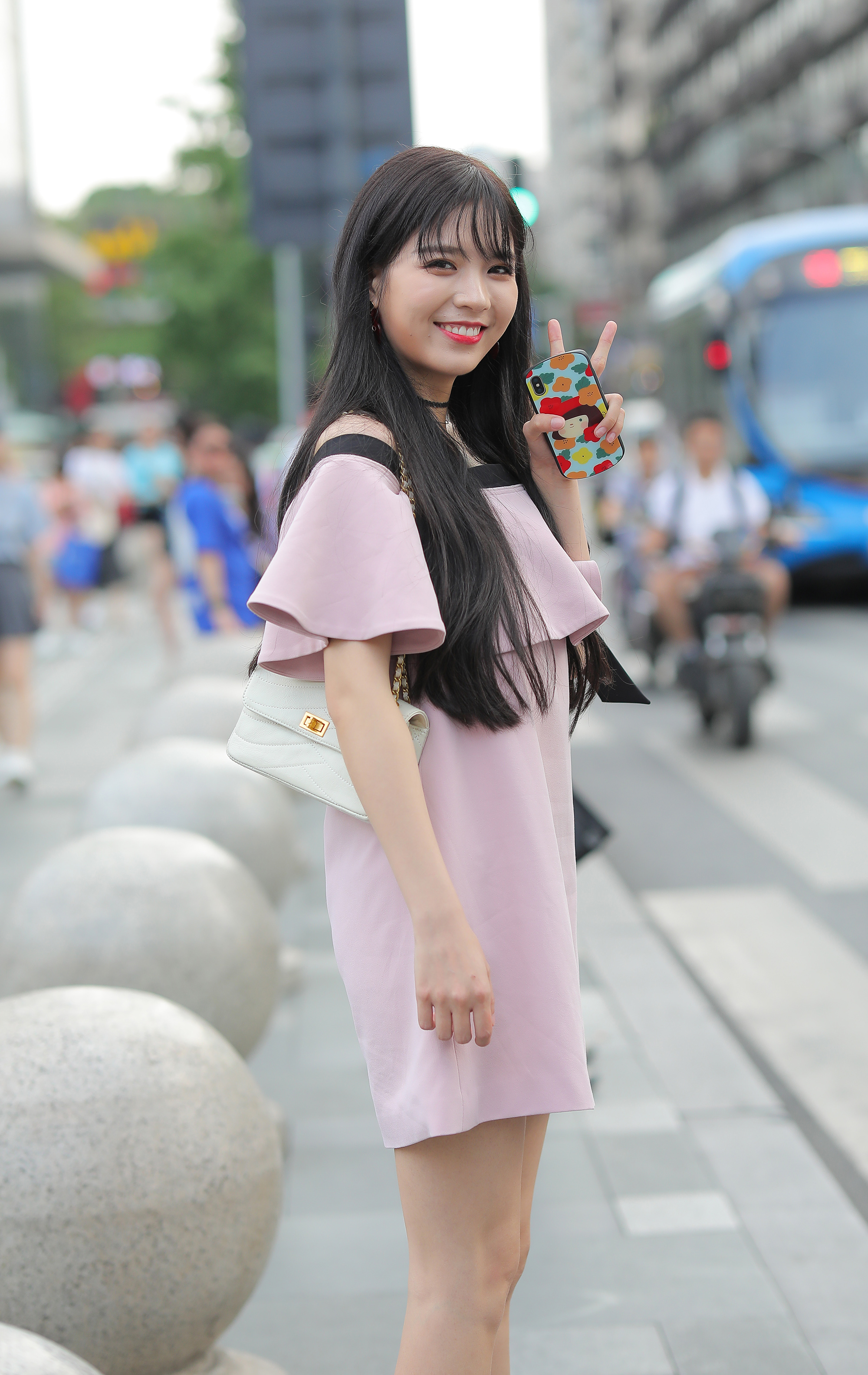  魔镜街拍,裙装,美女,街拍,写真套图,陆卿卿kyokyo