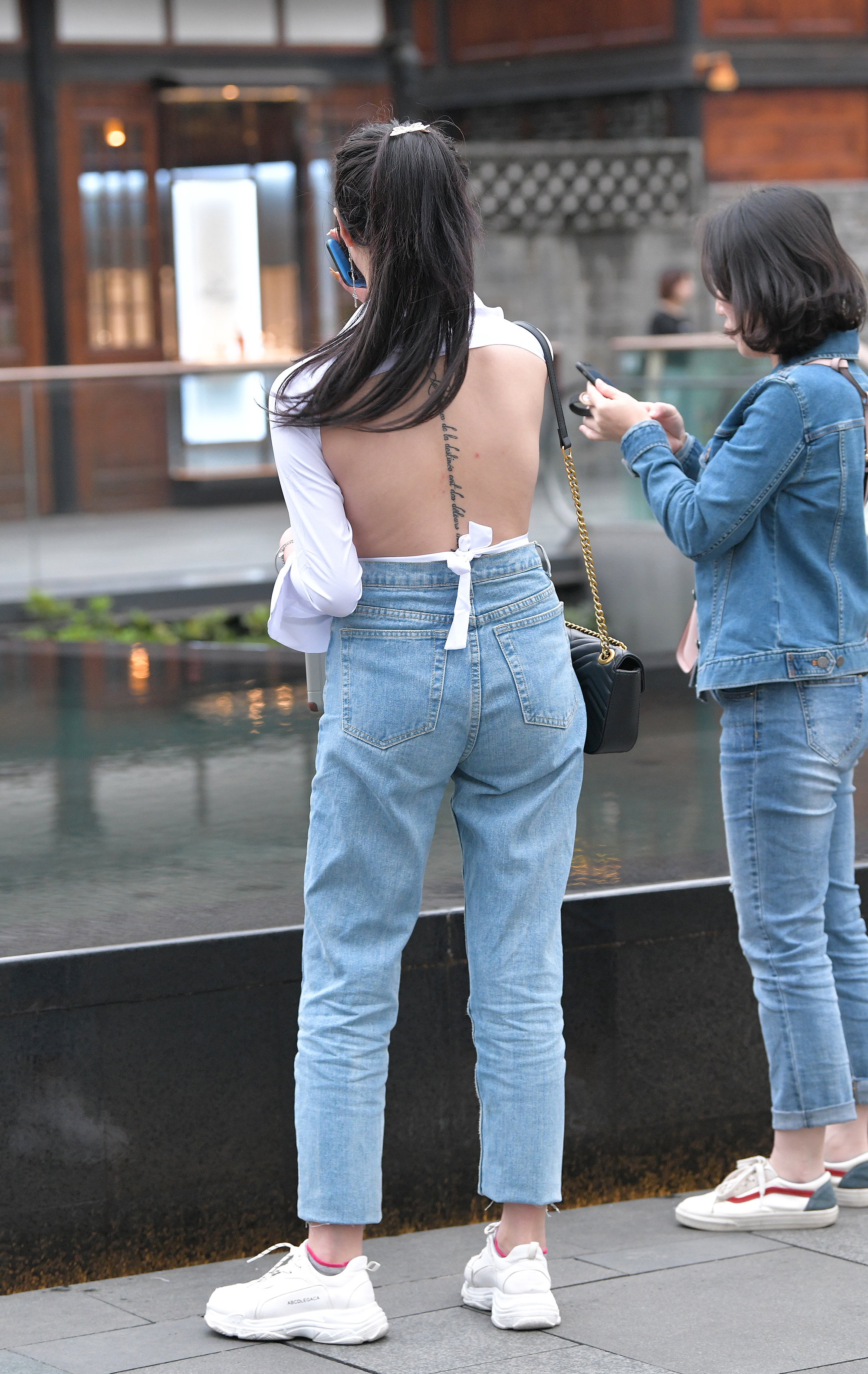  魔镜街拍,,小姐姐,街拍,写真套图,丝月神