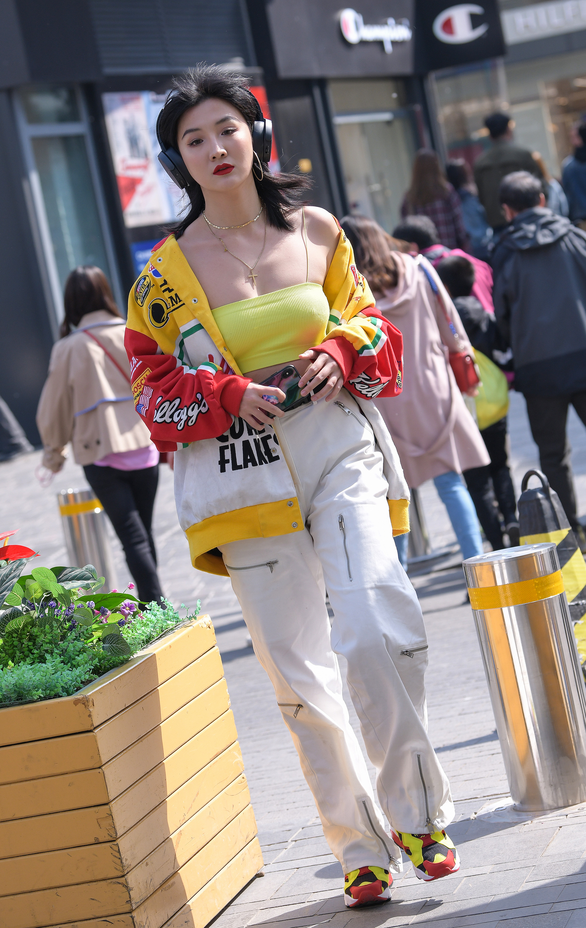  魔镜街拍,,人妻,街拍,写真套图,见新摄影