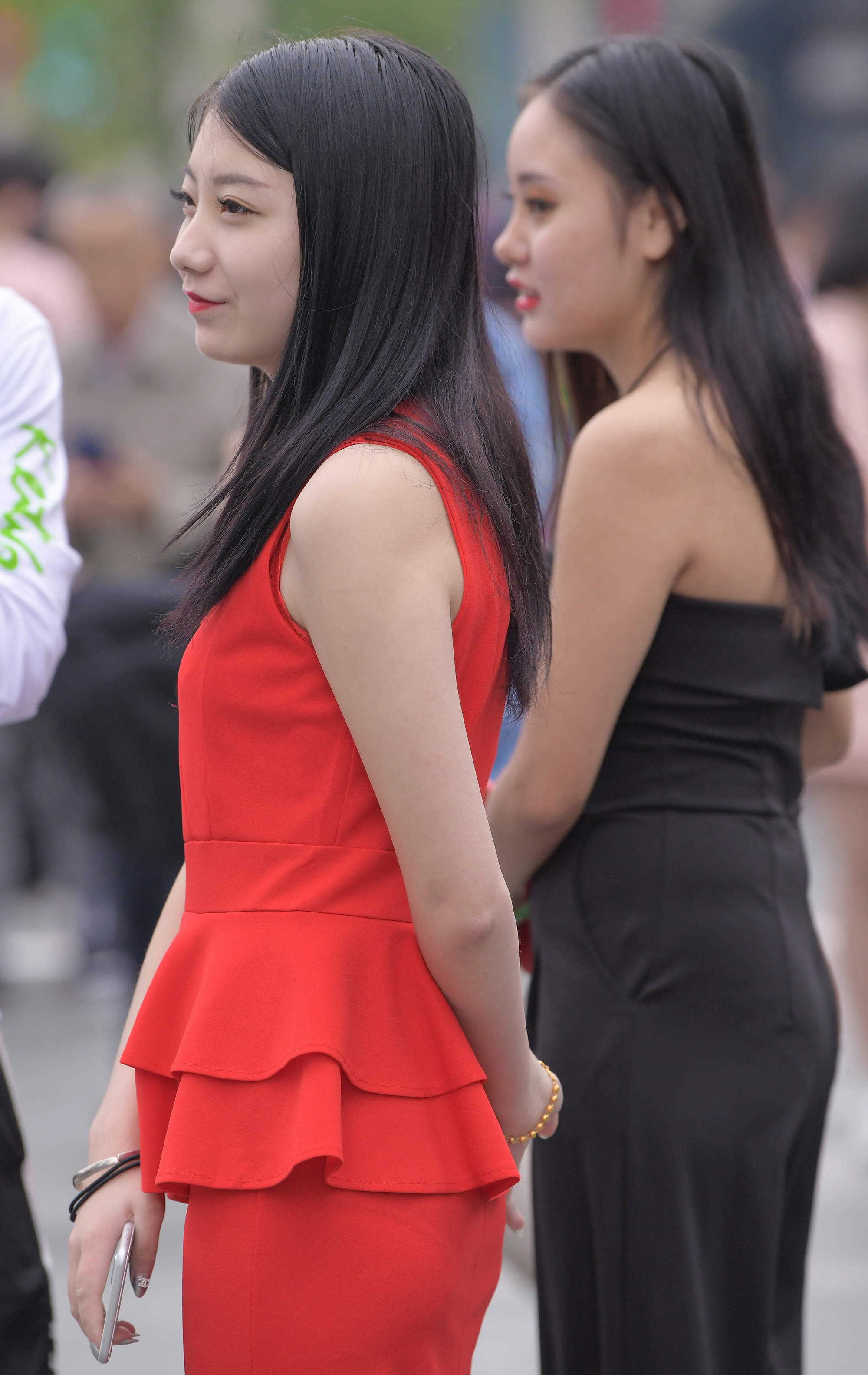  魔镜街拍,裙装,人妻,街拍,写真套图,DISI第四印象