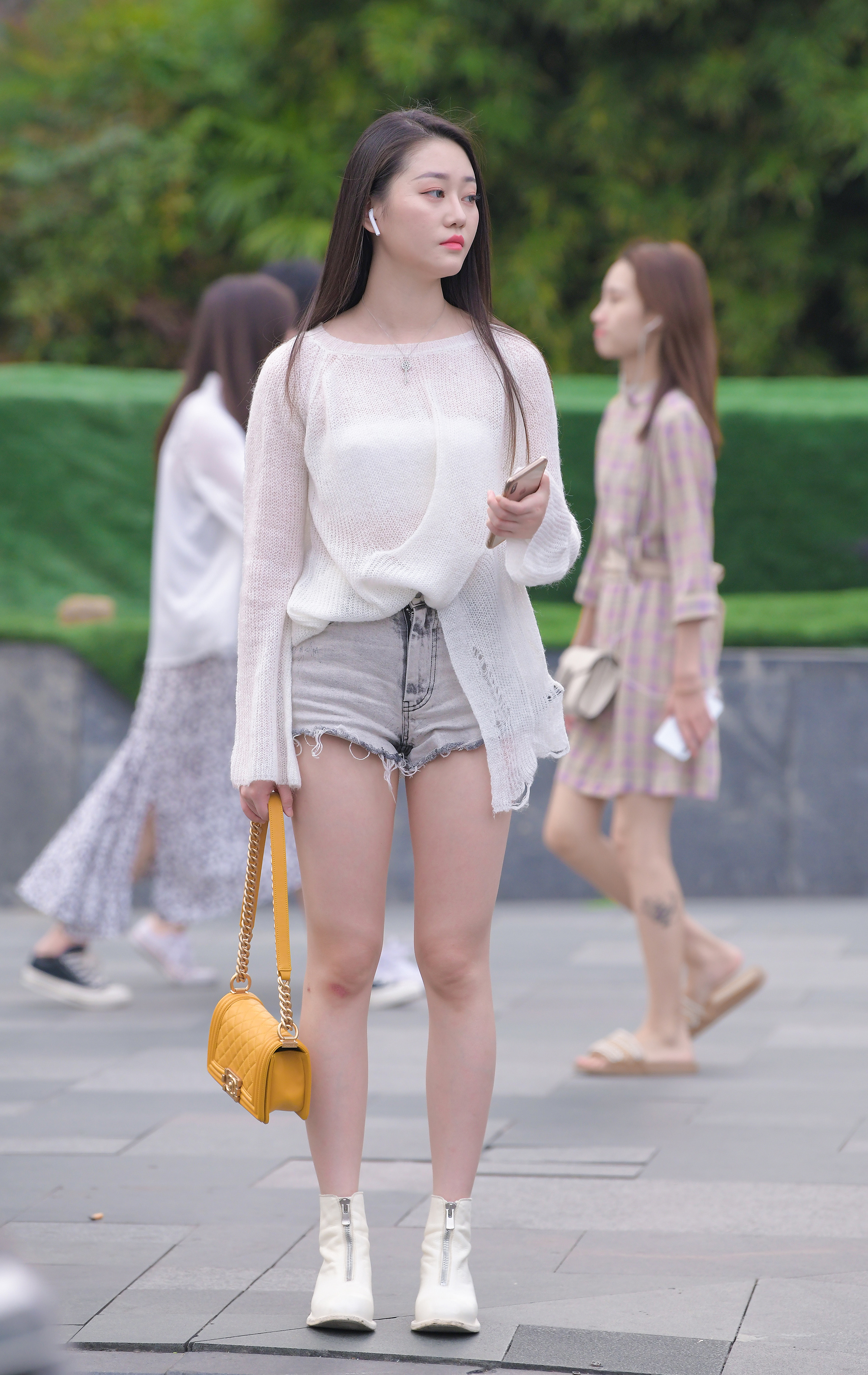  魔镜街拍,热裤,小姐姐,街拍,写真套图,MISSLEG蜜丝