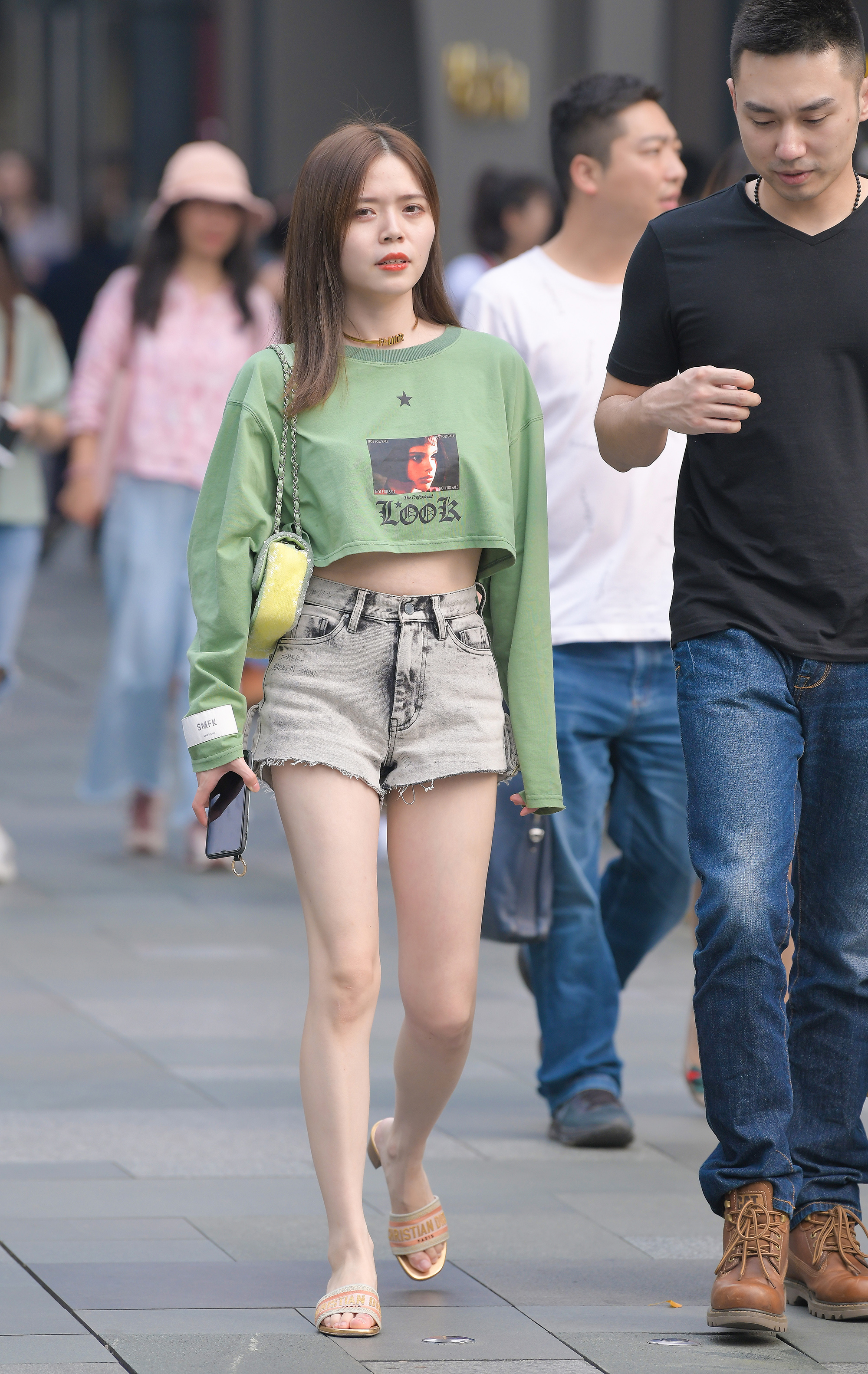  魔镜街拍,热裤,少妇,街拍,写真套图,MSLASS梦丝女神