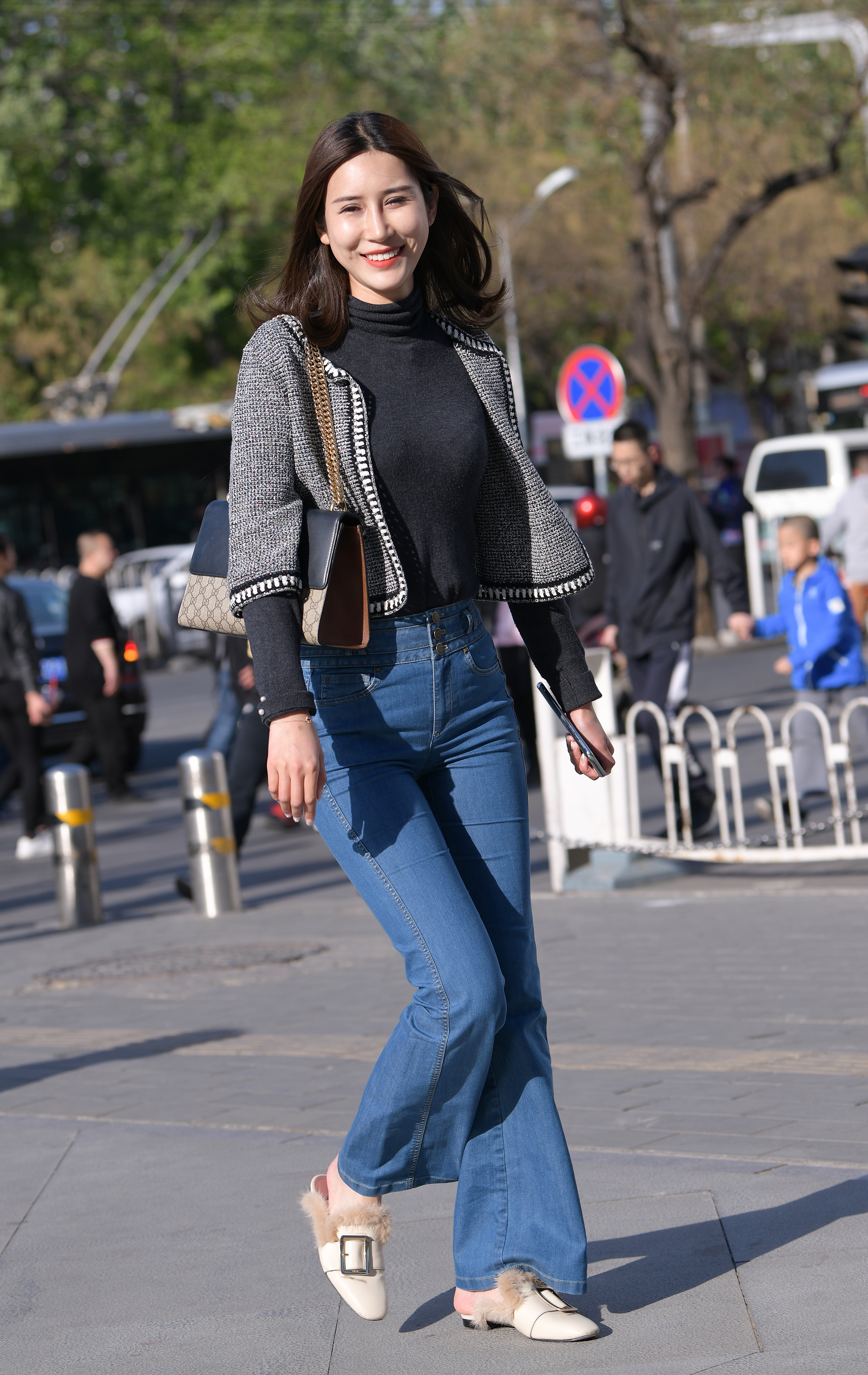  街拍鸭,魔镜街拍,,美女,街拍,写真套图,Yoko宅夏