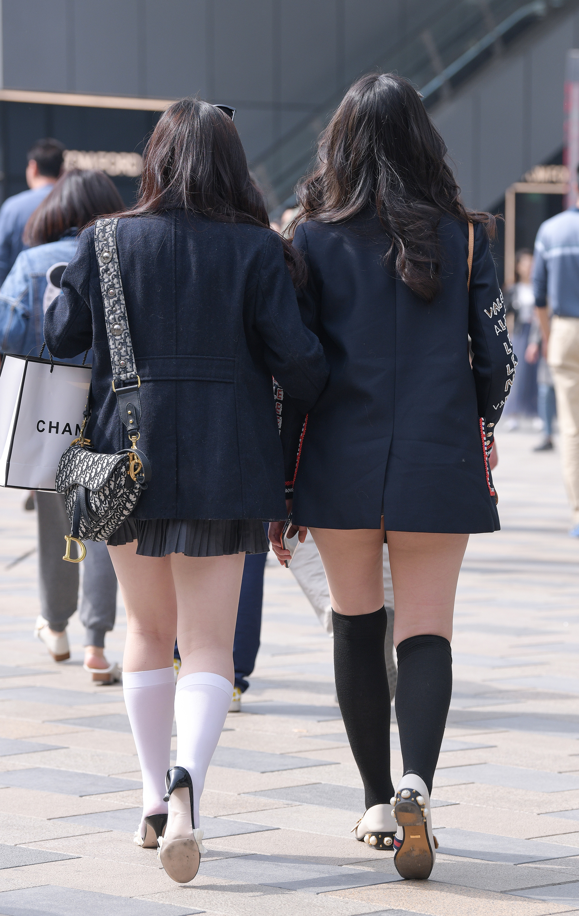  魔镜街拍,裙装,美女,街拍,写真套图,蠢沫沫