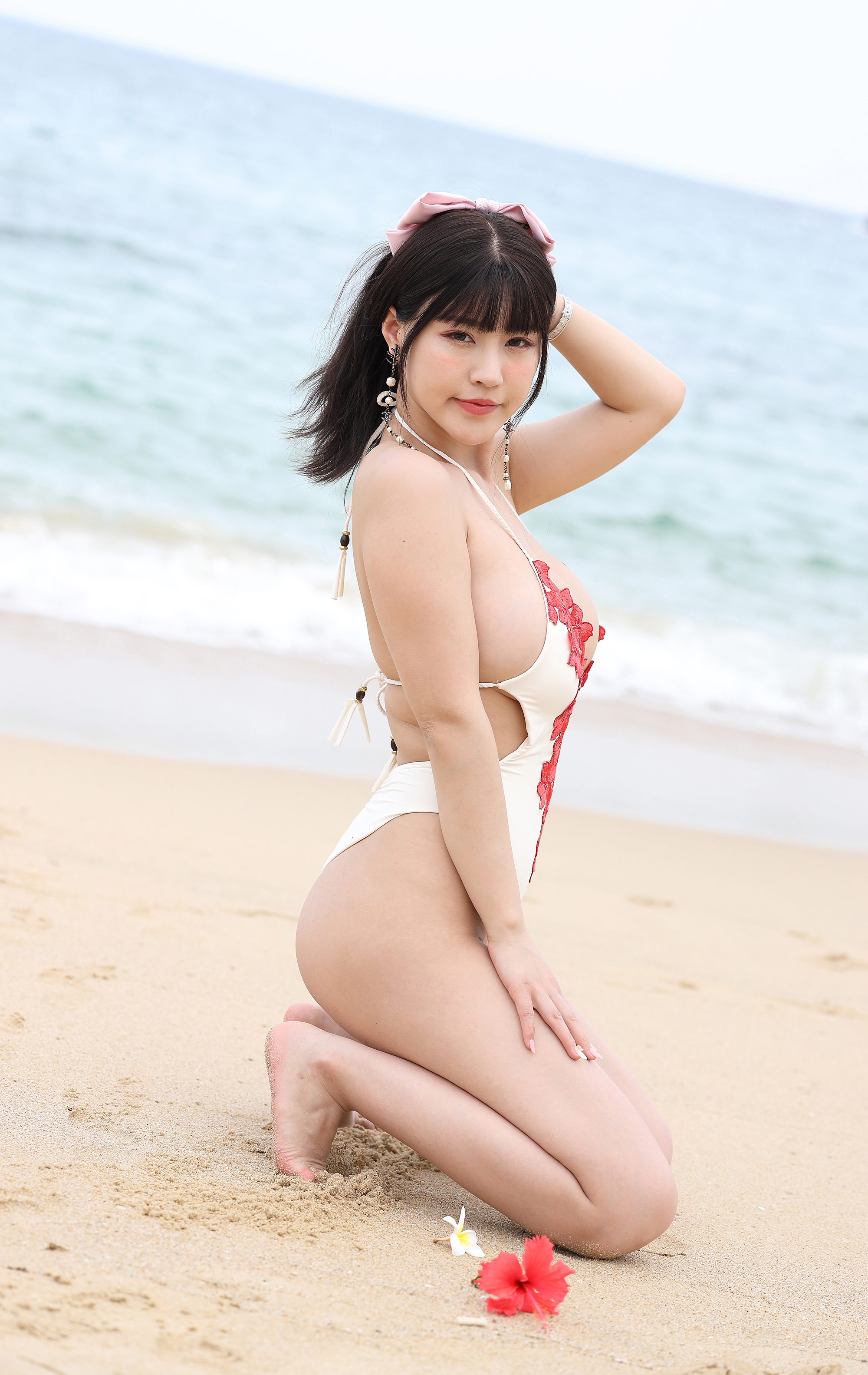 图片[8]-328 醉美亚龙湾-第三篇：可儿-复古蕾丝连体泳衣 15G-KHL.CC-快活林