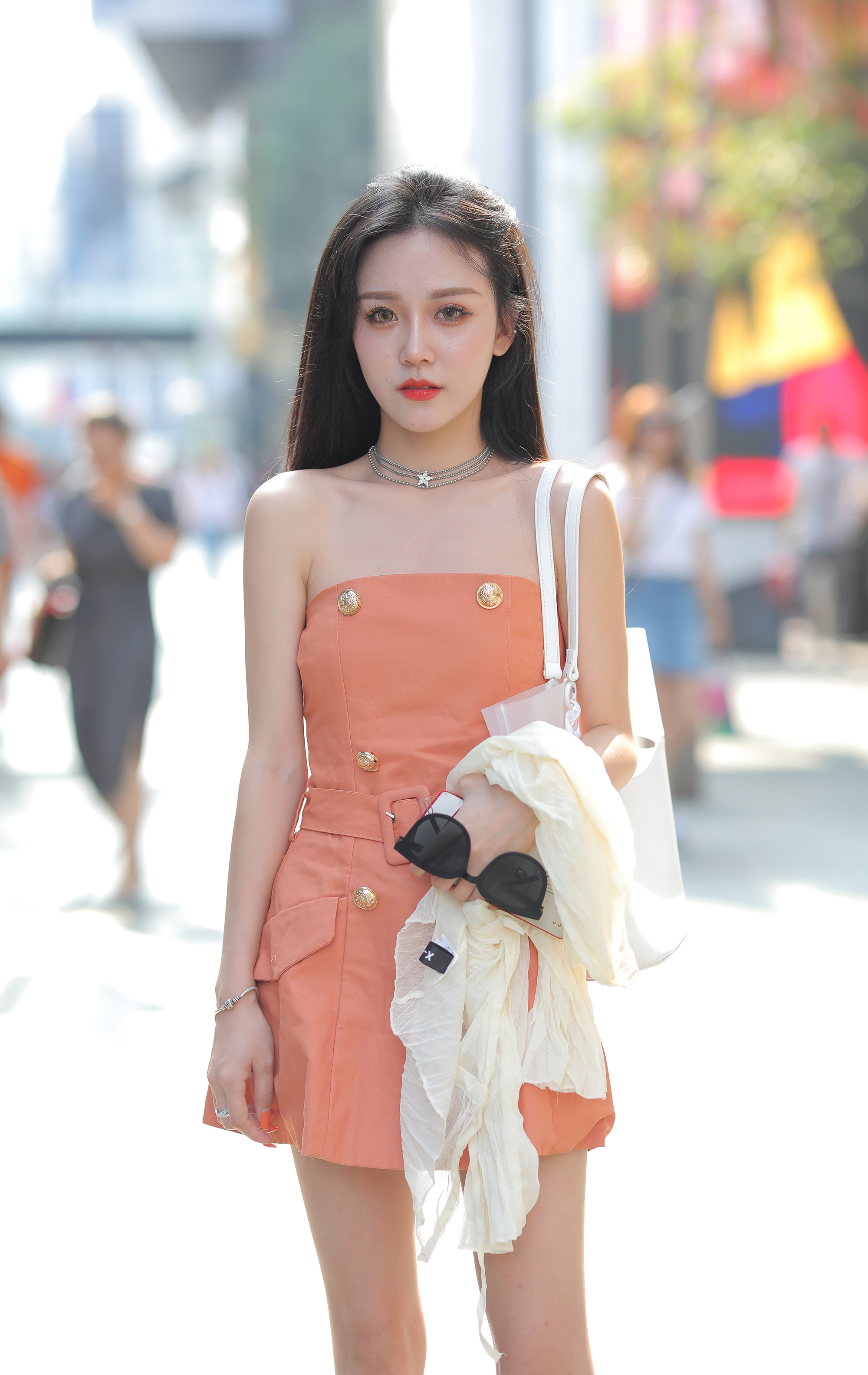  魔镜街拍,裙装,熟女,街拍,写真套图,念雪ww