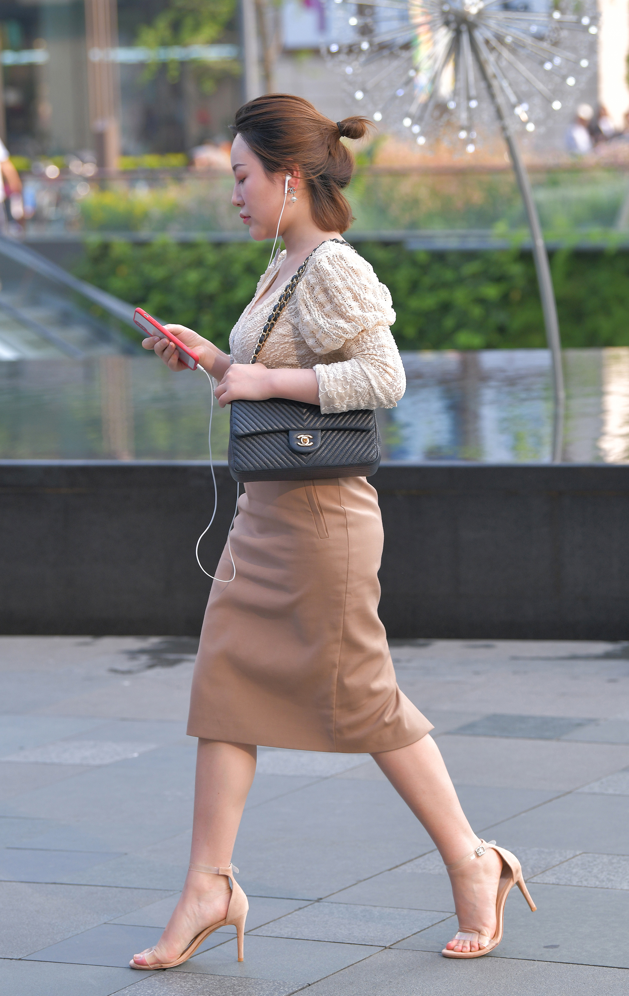  魔镜街拍,裙装,少妇,街拍,写真套图,Limerence原创