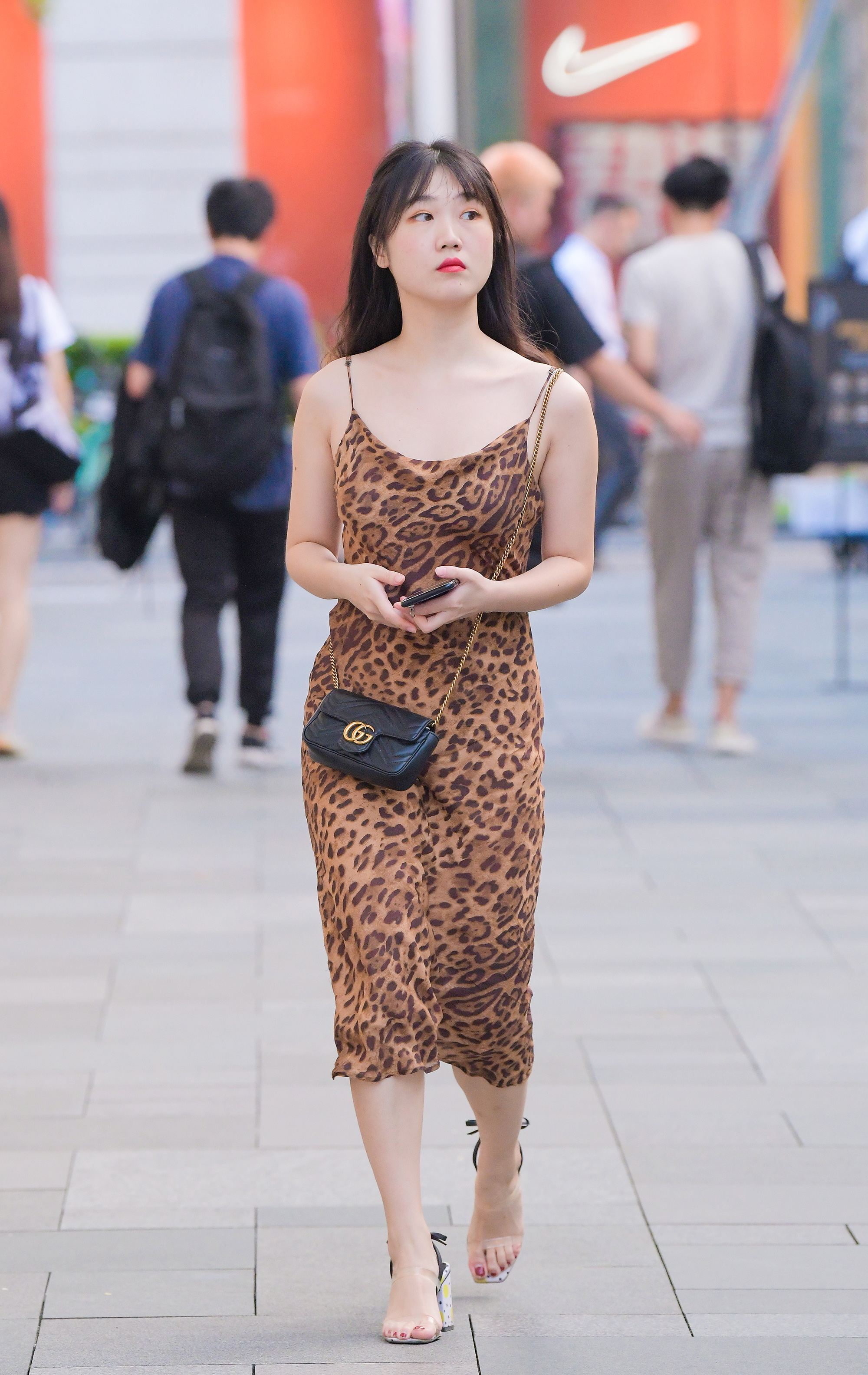  魔镜街拍,裙装,熟女,街拍,写真套图,DKGirl御女郎