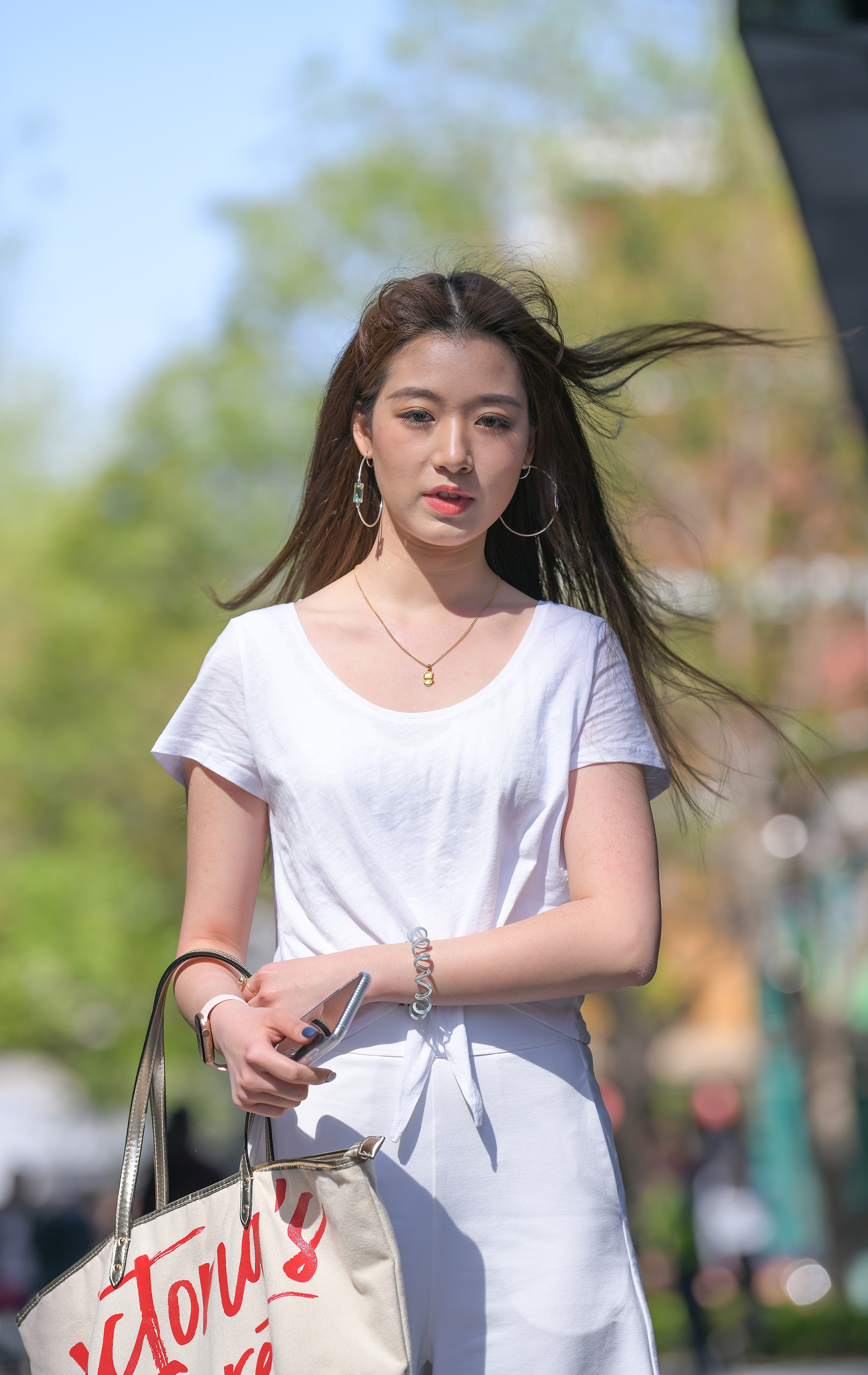  魔镜街拍,,熟女,街拍,写真套图,花柒Hana