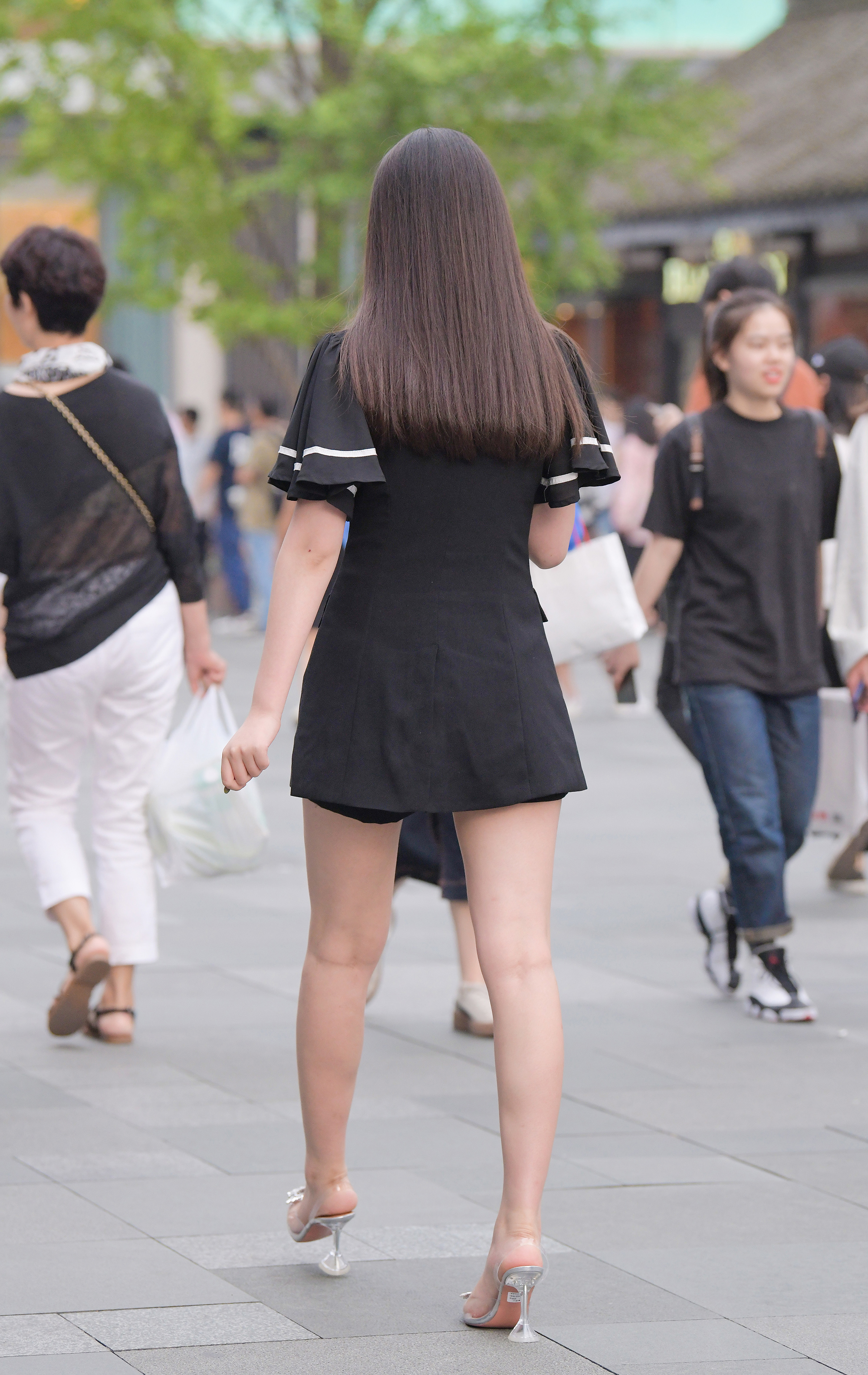  魔镜街拍,,熟女,街拍,写真套图,觅芙少女