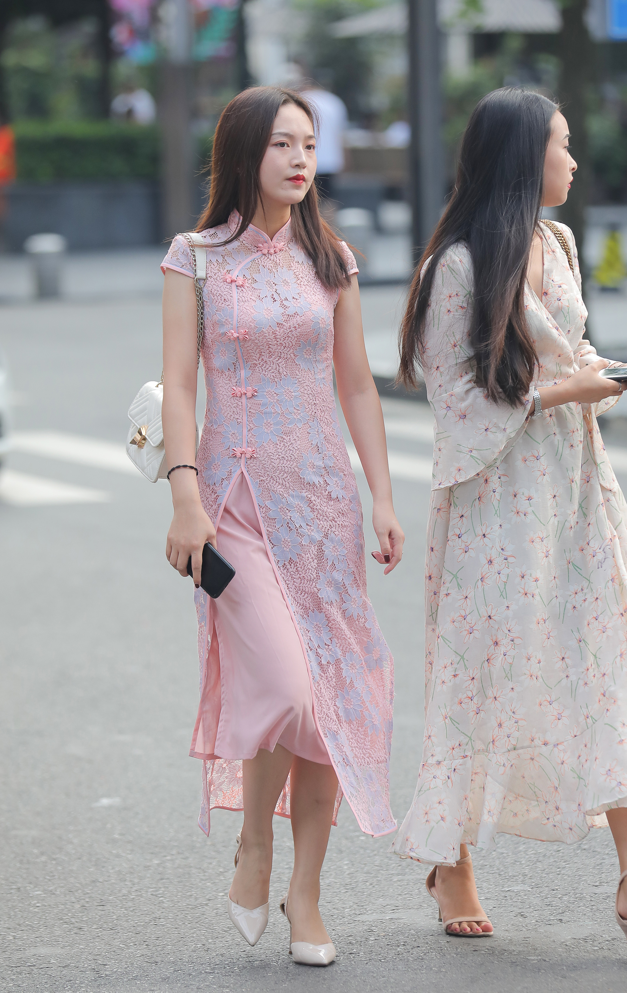  魔镜街拍,裙装,熟女,街拍,写真套图,TGOD推女神