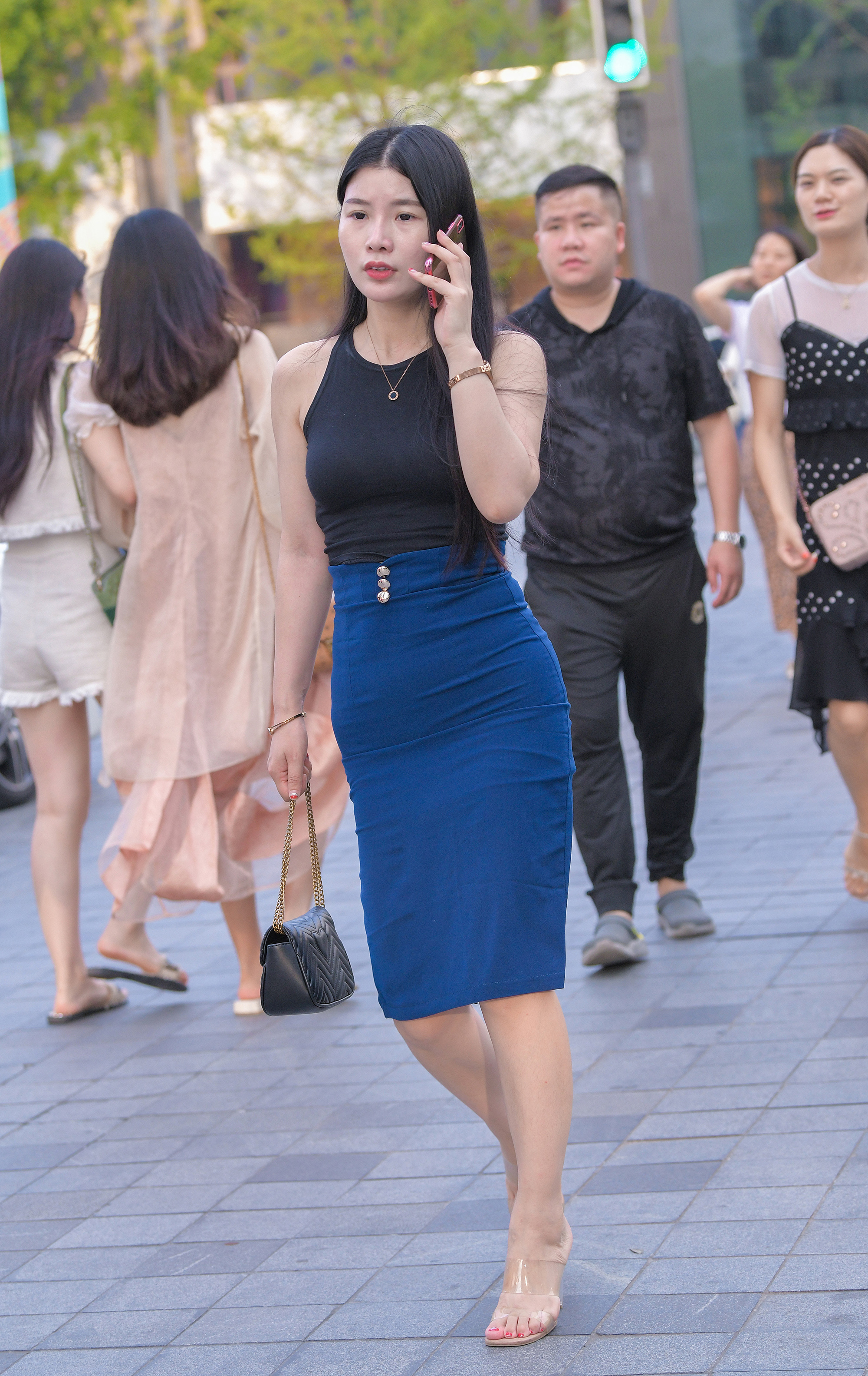  魔镜街拍,裙装,小姐姐,街拍,写真套图,小野寺地瓜