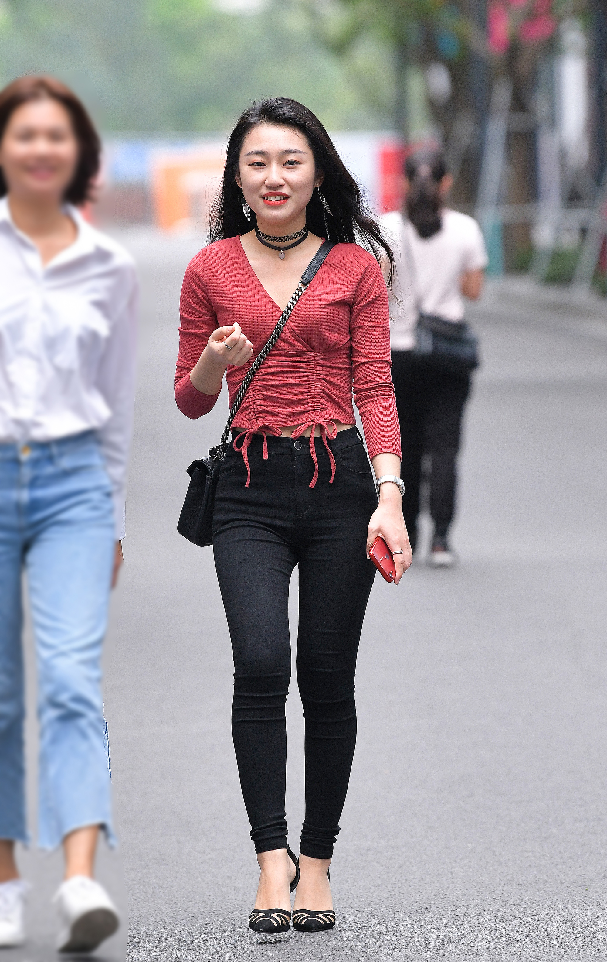  魔镜街拍,,少妇,街拍,写真套图,果咩酱w