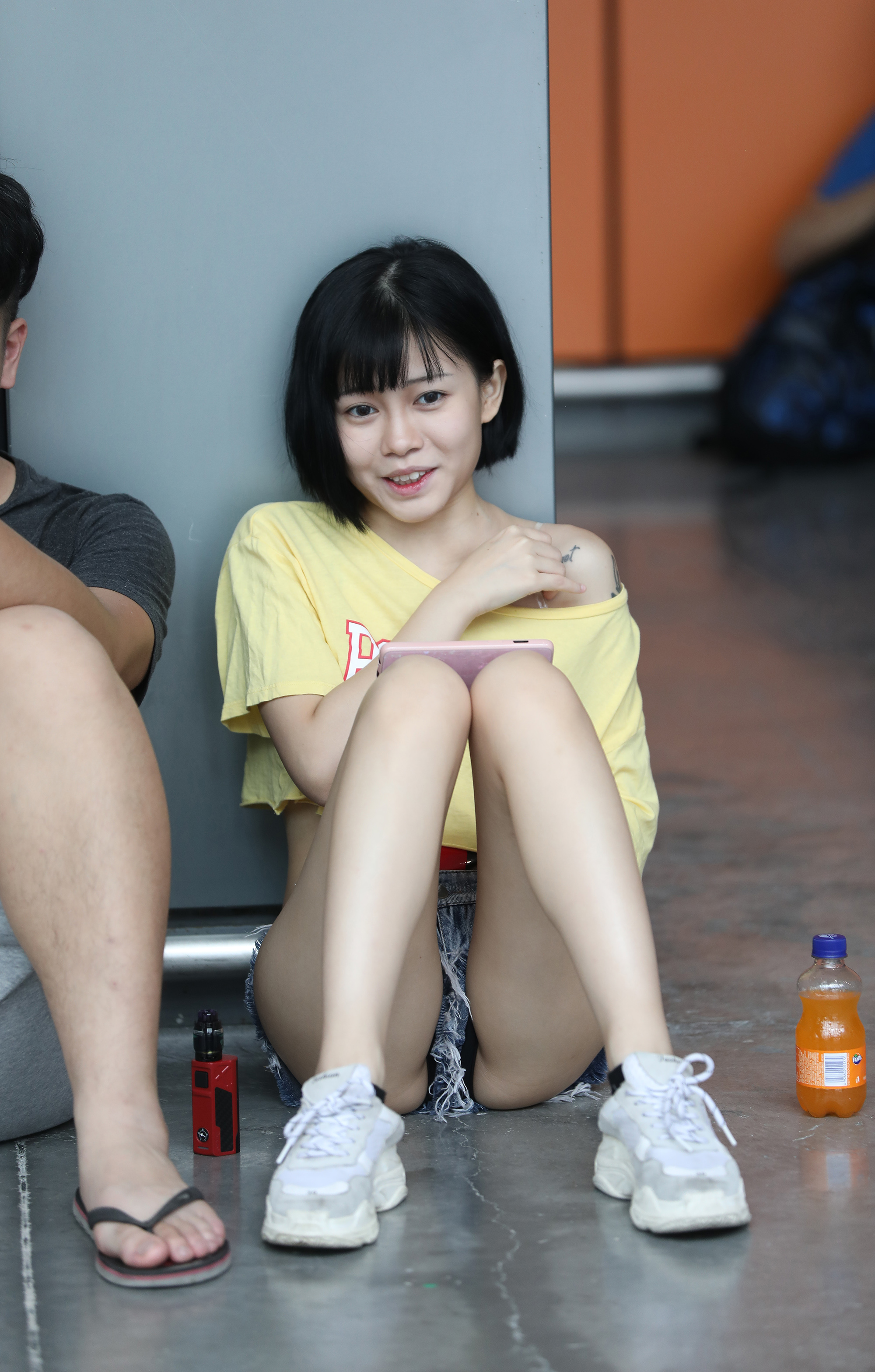 蛋蛋 魔镜街拍,热裤,美女,街拍,写真套图,大名模网