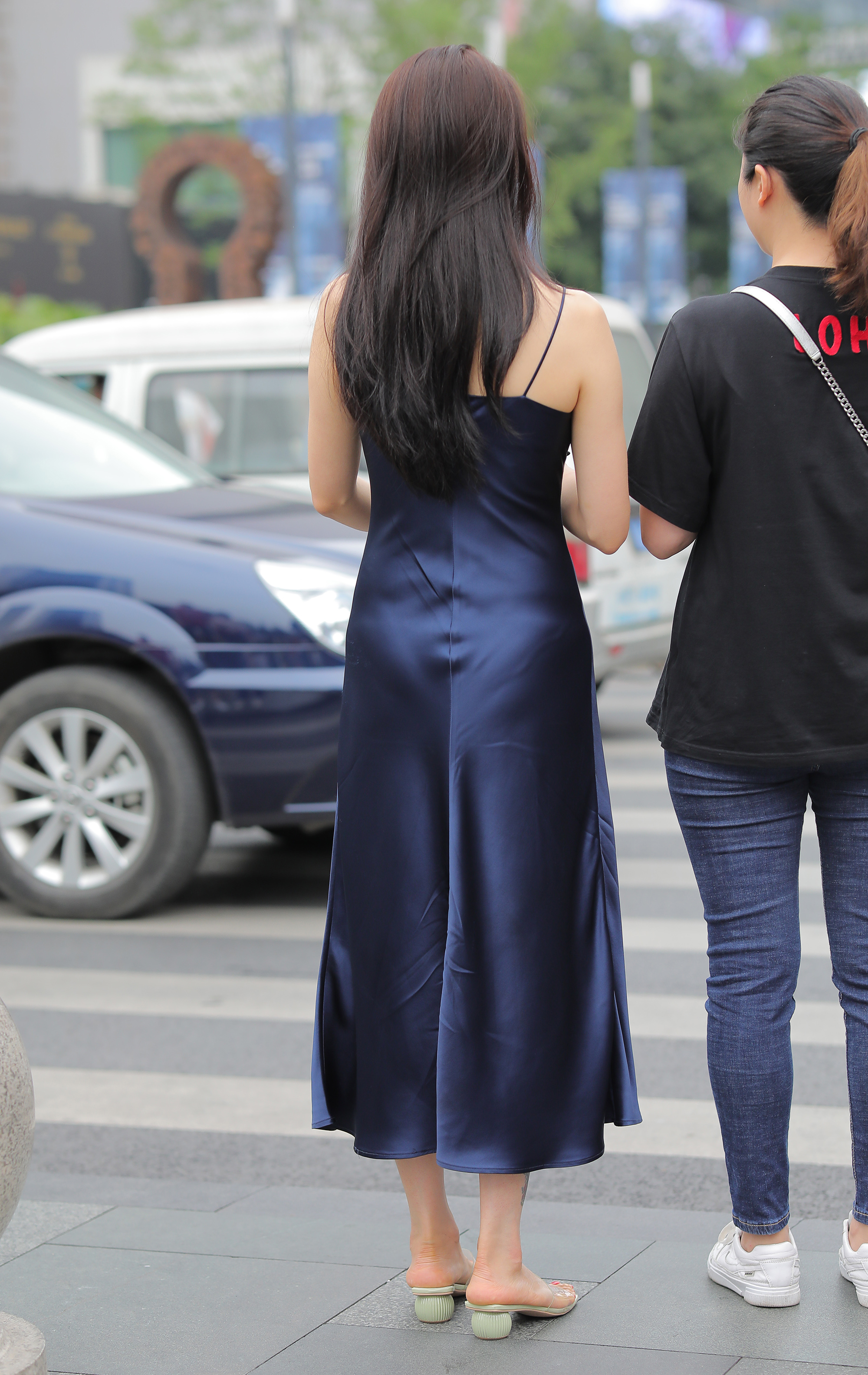  魔镜街拍,裙装,人妻,街拍,写真套图,学妹校园短丝