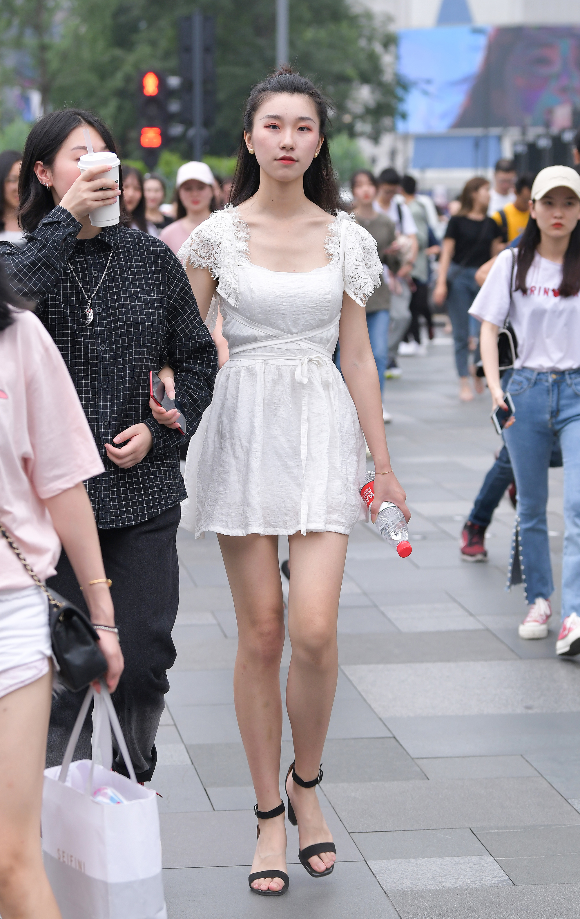  魔镜街拍,裙装,少妇,街拍,写真套图,FAIRY CLUB妖精社