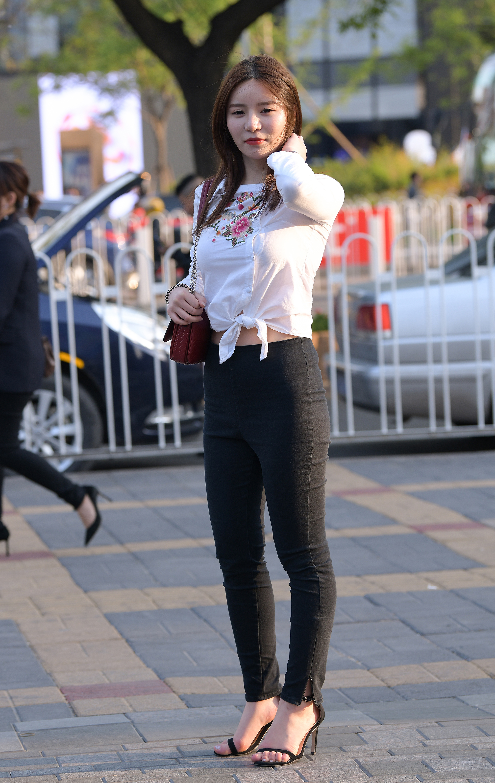  魔镜街拍,紧身裤,少妇,街拍,写真套图,MISSLEG蜜丝