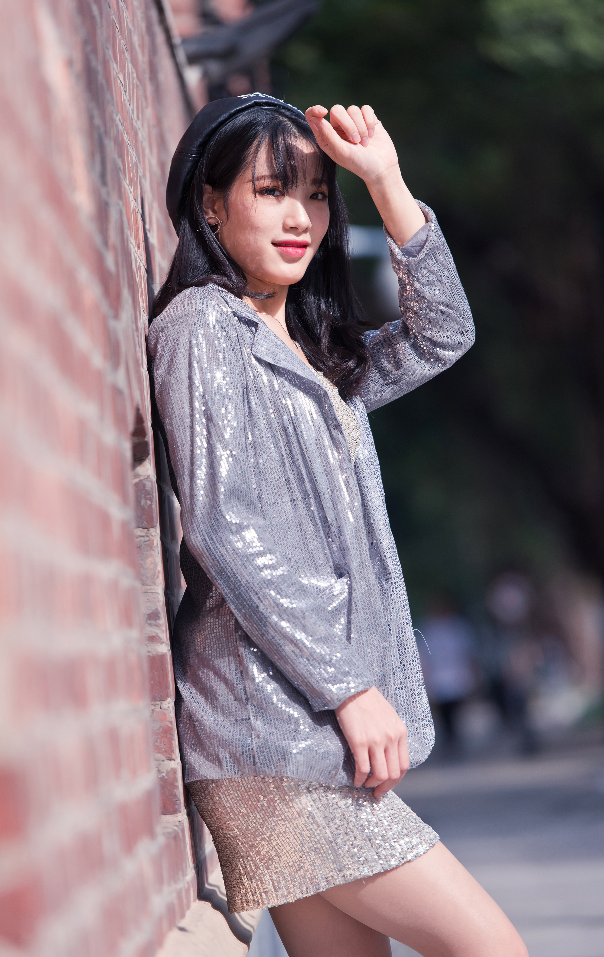  街拍鸭,魔镜街拍,丝袜,裙装,少妇,街拍,写真套图,Kitaro绮太郎