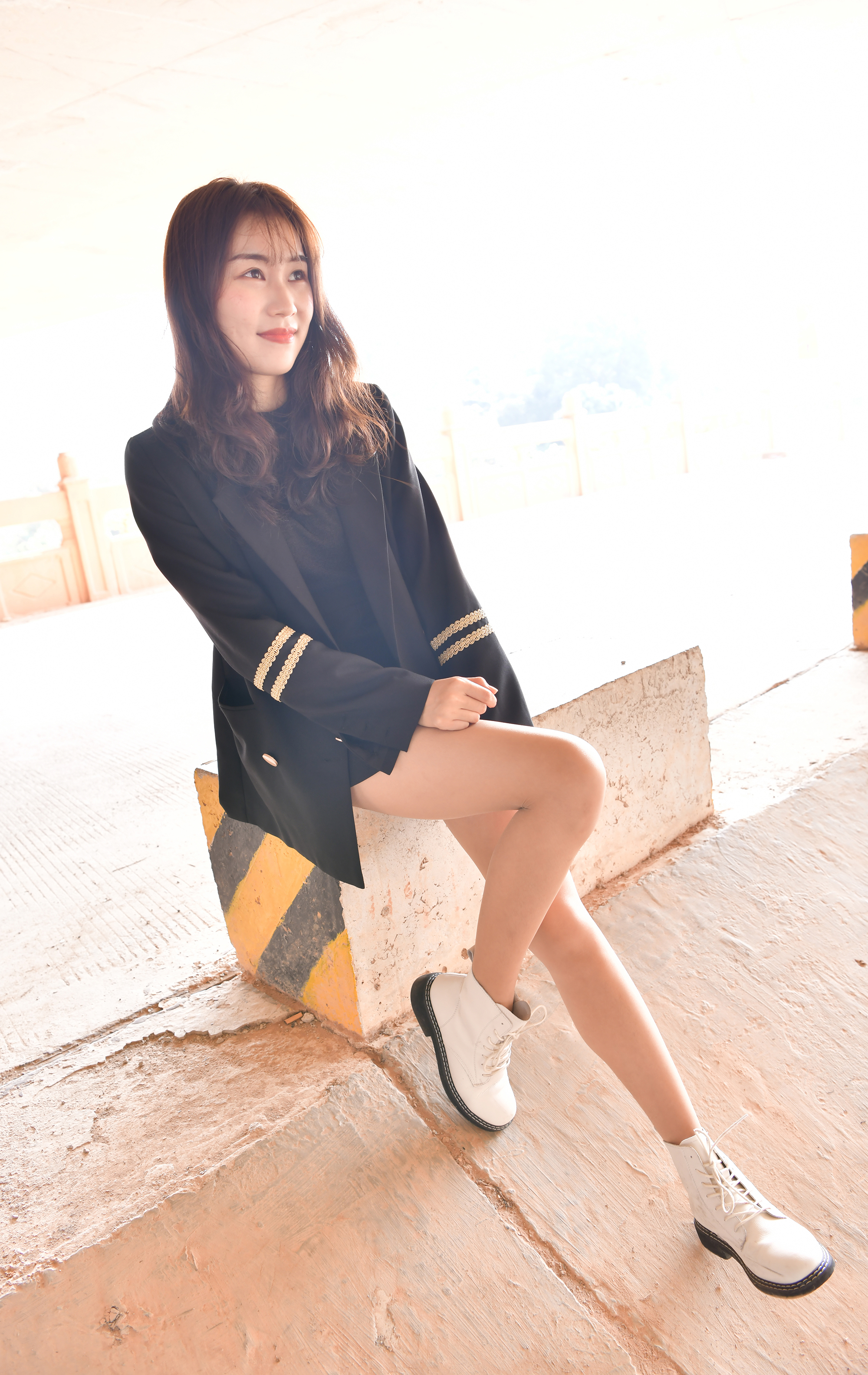  街拍鸭,魔镜街拍,丝袜,人妻,街拍,写真套图,Girlt果团网