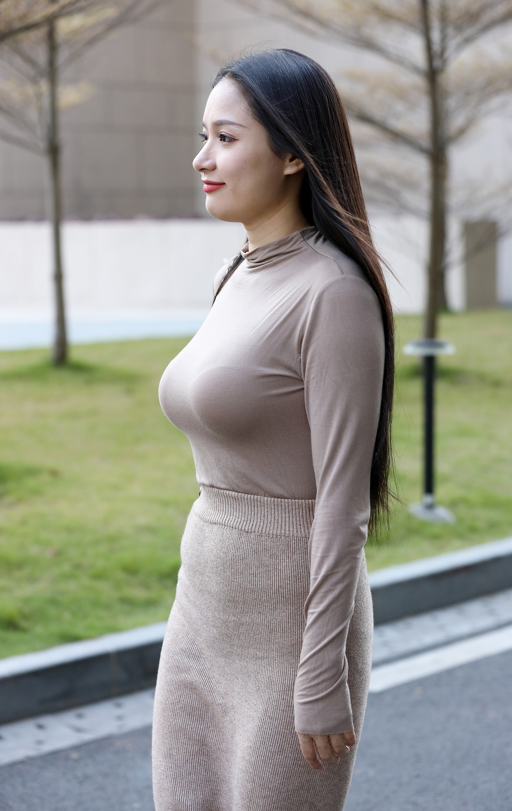  魔镜街拍,裙装,少妇,街拍,写真套图,喵糖映画