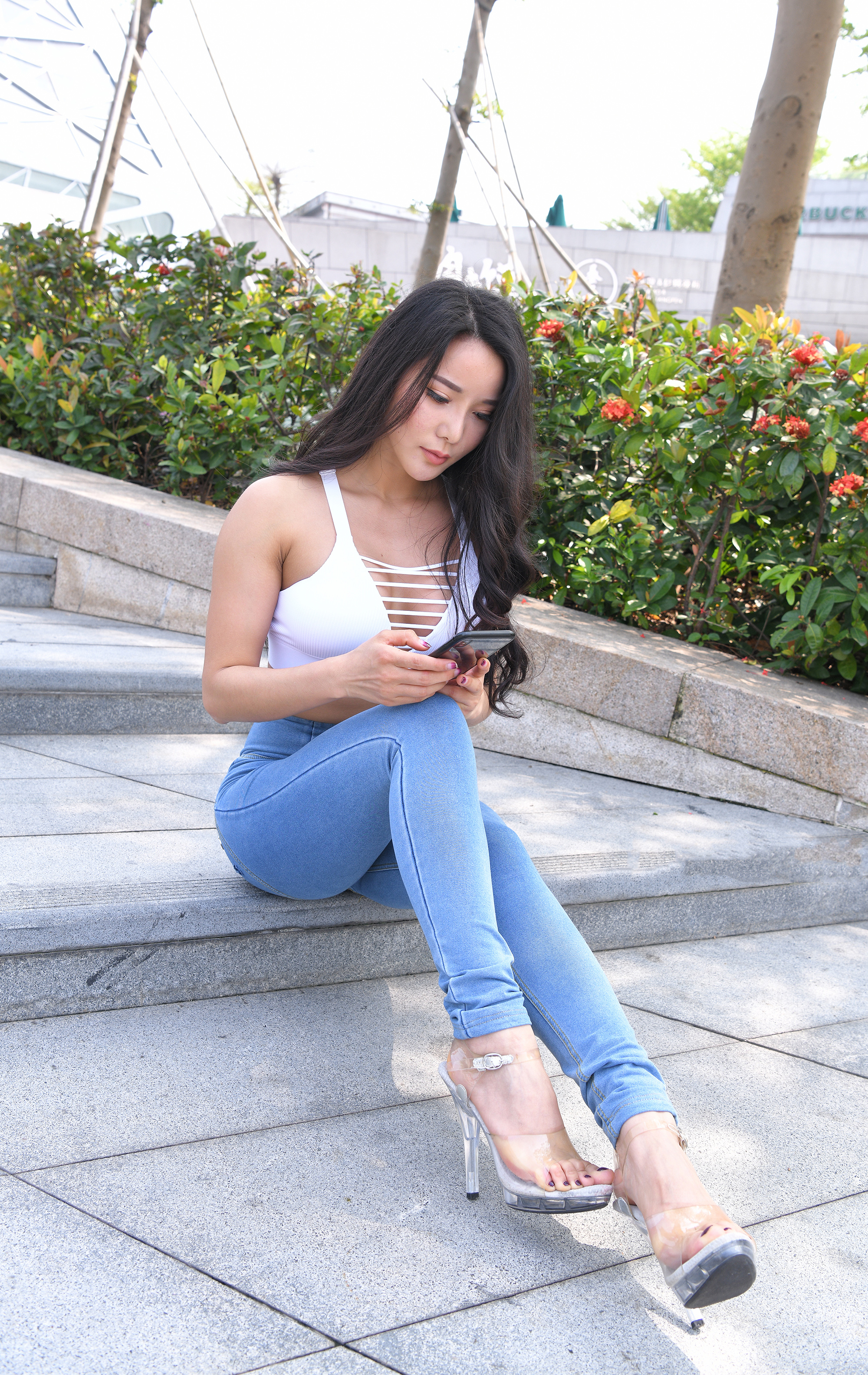  街拍鸭,魔镜街拍,,少妇,街拍,写真套图,椎名莜