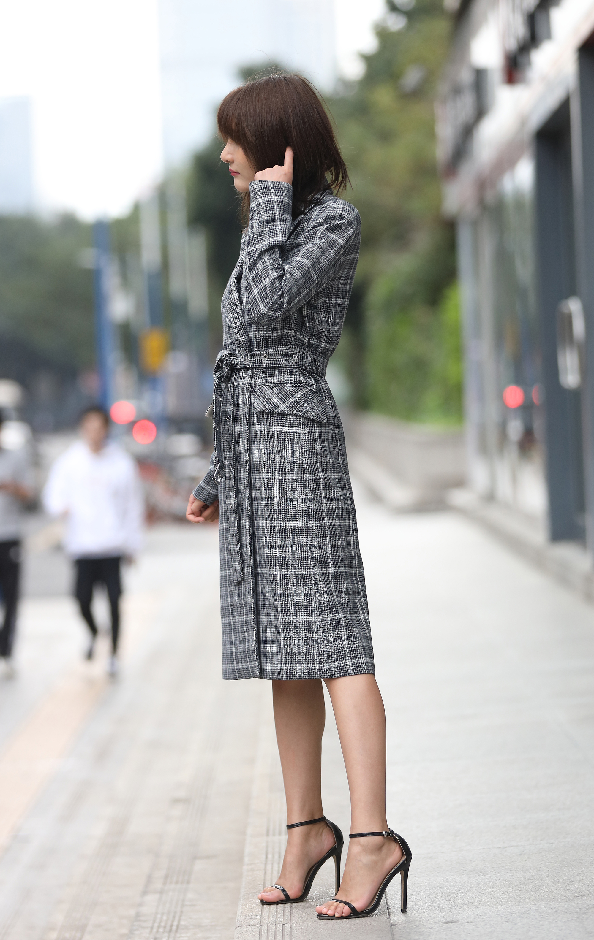  街拍鸭,魔镜街拍,热裤,小姐姐,街拍,写真套图,GALLI嘉丽