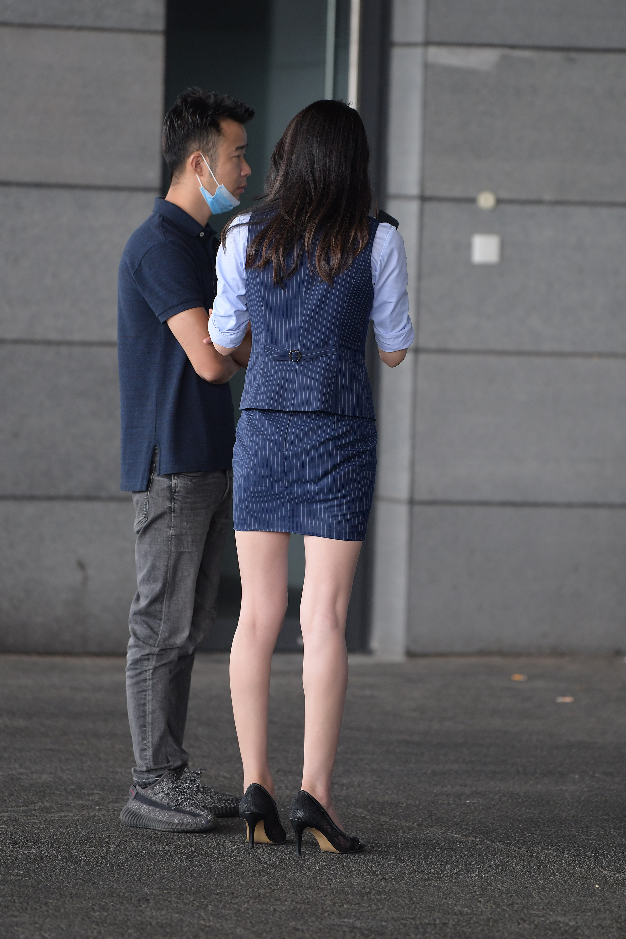  魔镜街拍,丝袜,裙装,少妇,街拍,写真套图,彩芸_Nebula