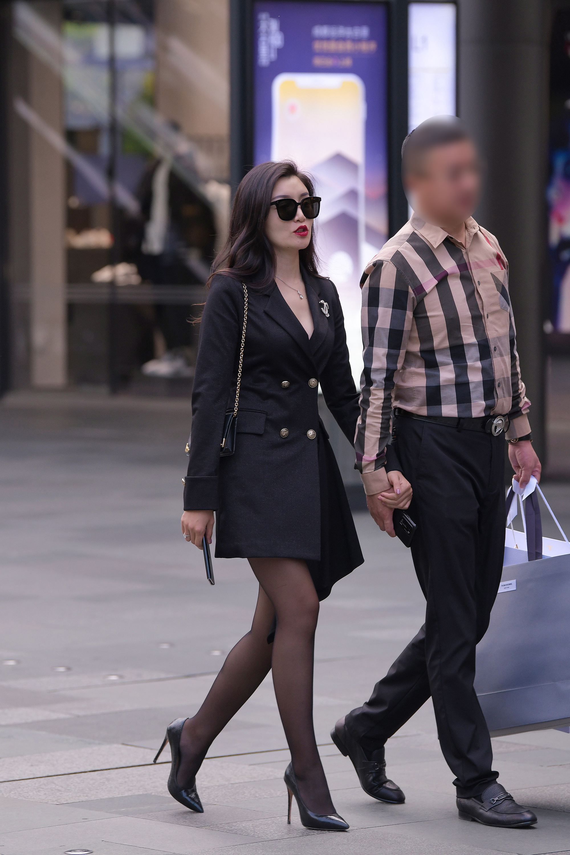  魔镜街拍,丝袜,美女,街拍,写真套图,SHENSHI绅士