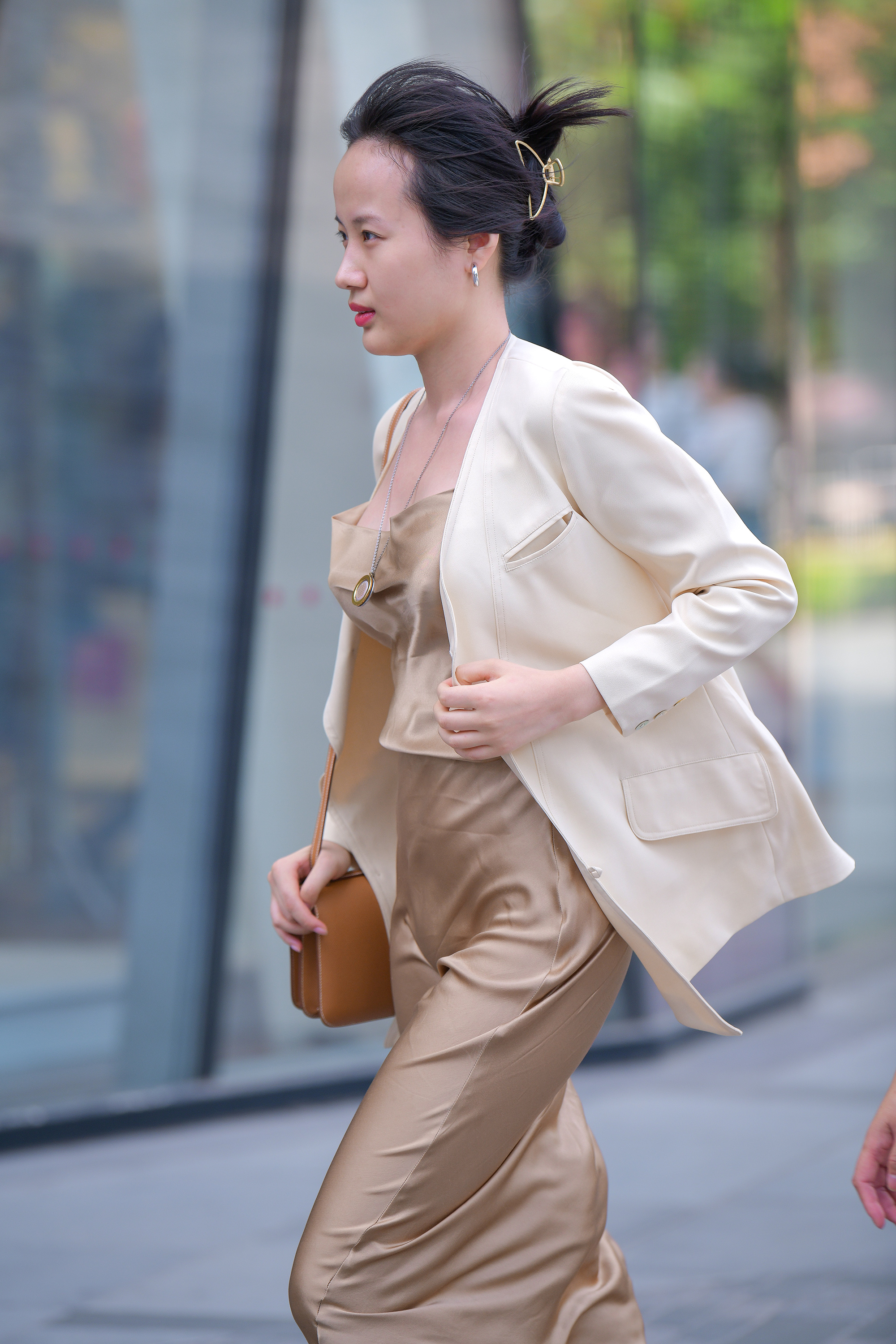  魔镜街拍,裙装,少妇,街拍,写真套图,面饼仙儿