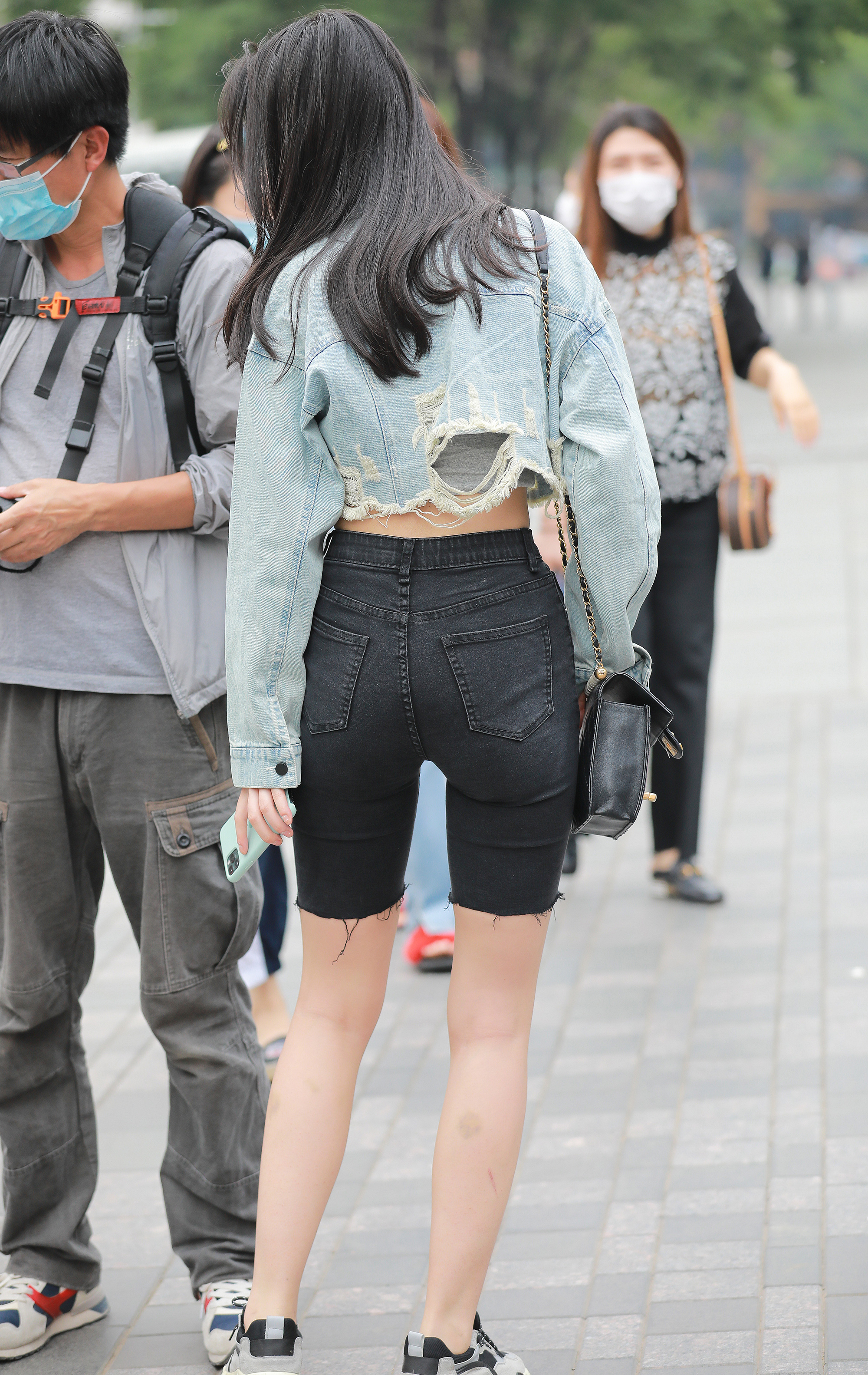  街拍鸭,魔镜街拍,紧身裤,熟女,街拍,写真套图,YITUYU艺图语