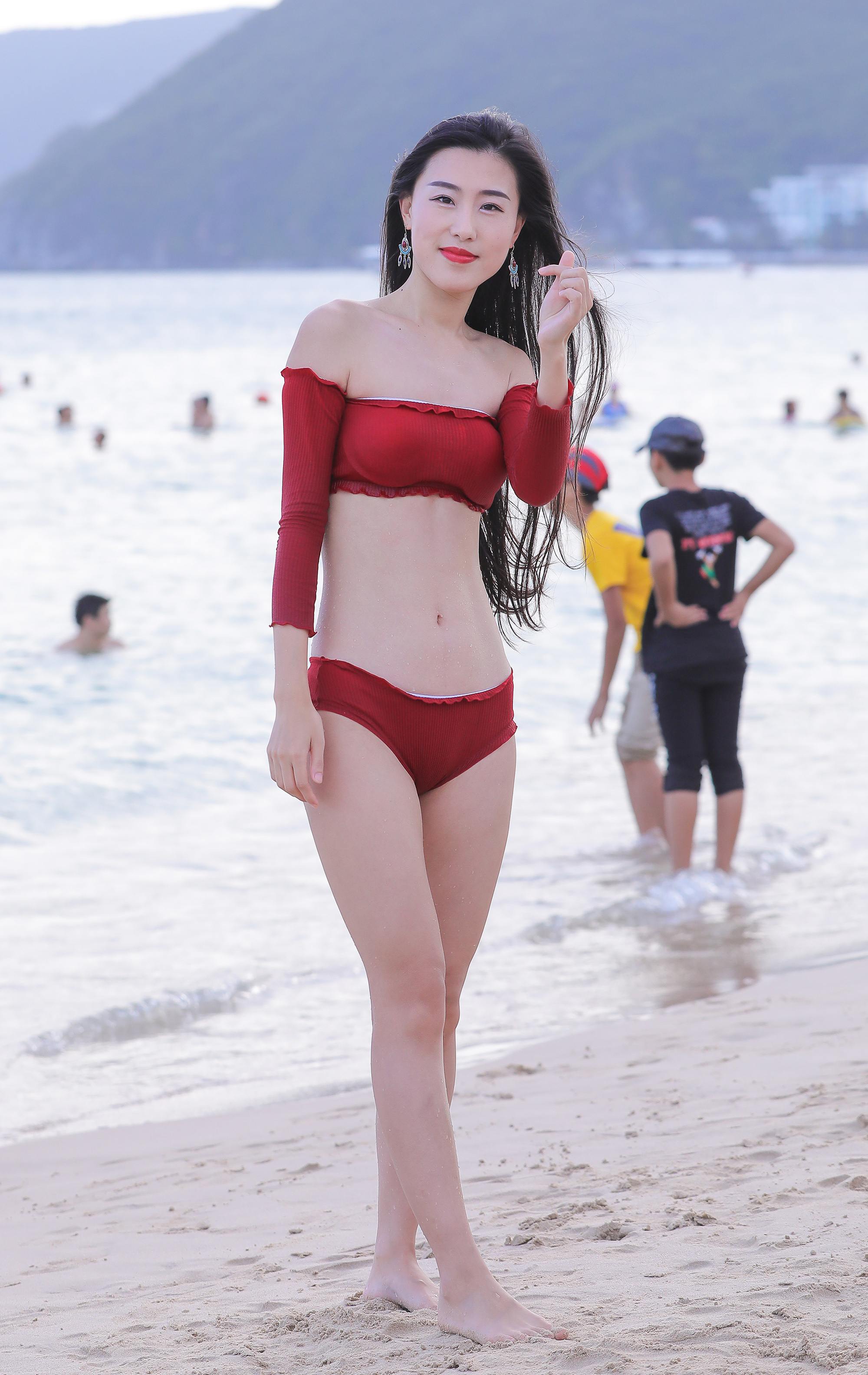  魔镜街拍,泳装,少妇,街拍,写真套图,LISS丽丝映像