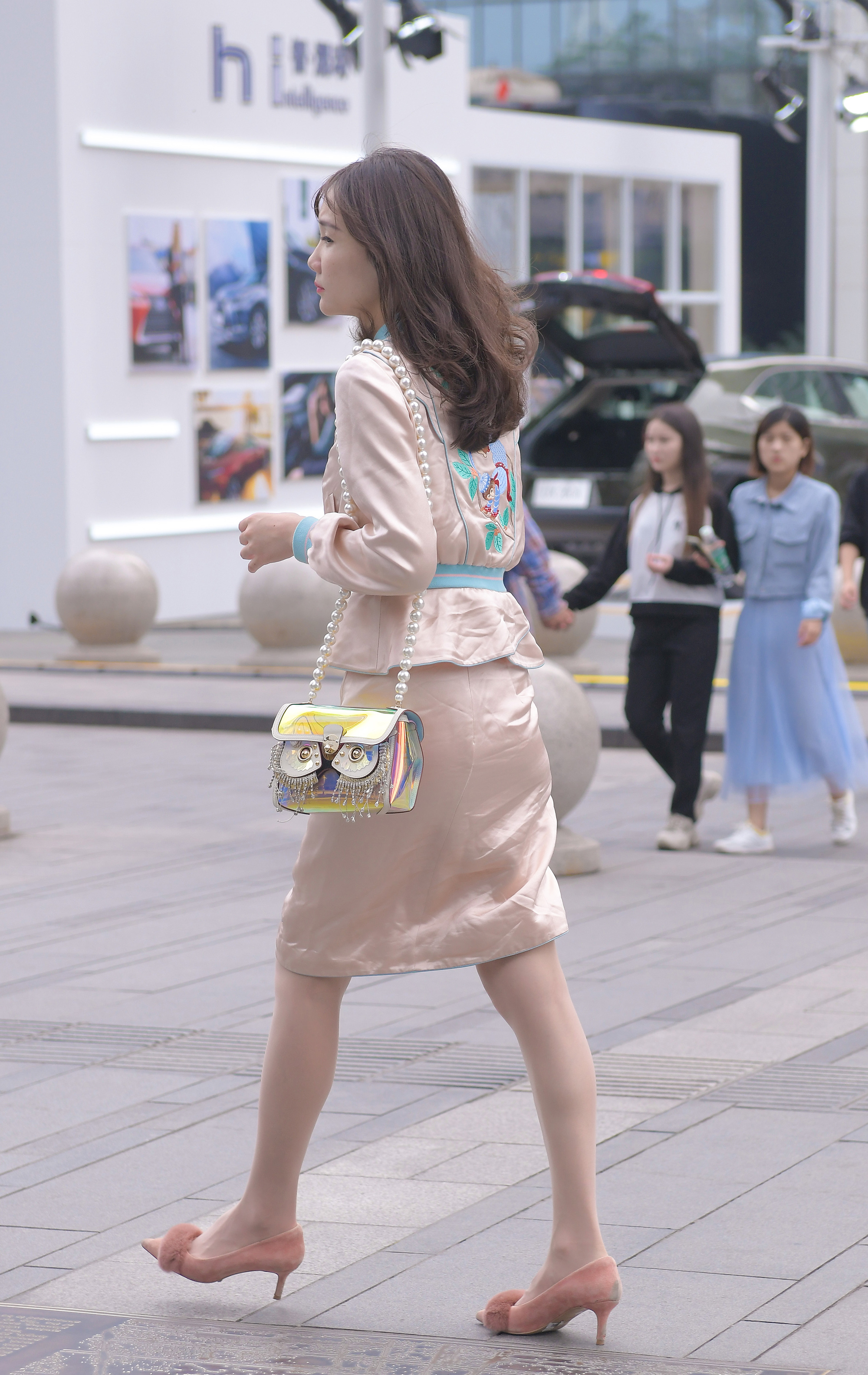  魔镜街拍,丝袜,裙装,熟女,街拍,写真套图,萌甜物语