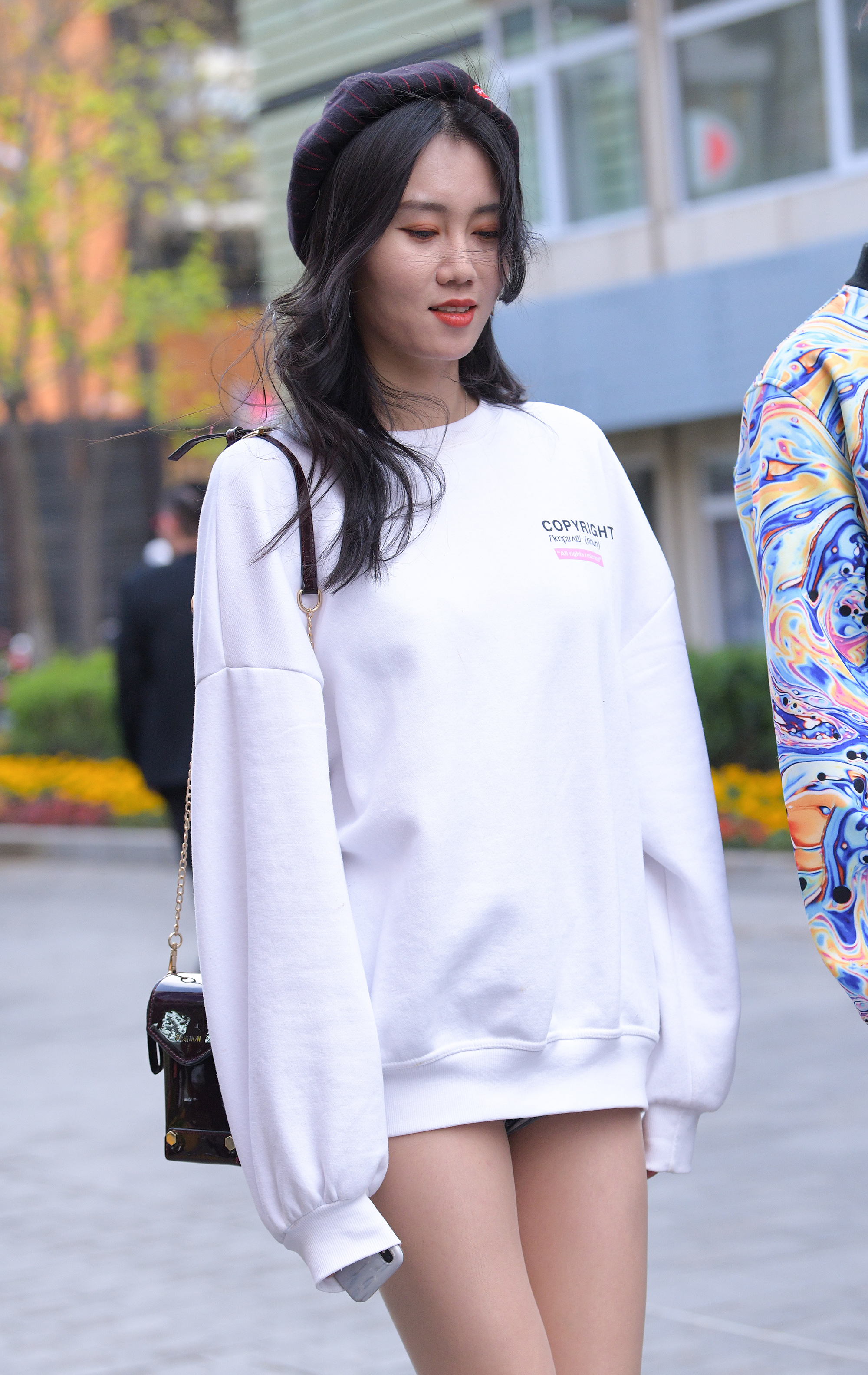  街拍鸭,魔镜街拍,热裤,美女,街拍,写真套图,盛唐CLUB