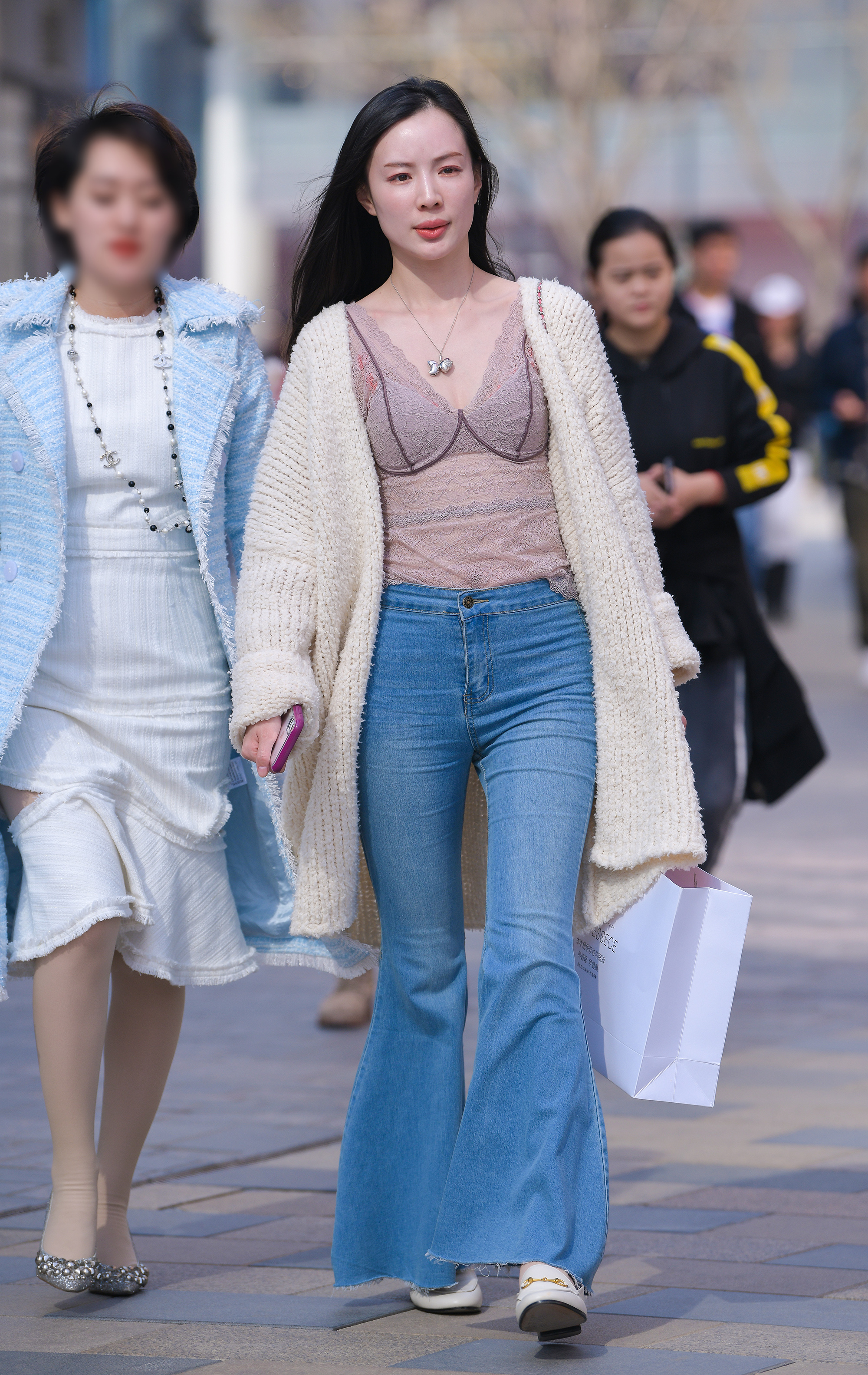  魔镜街拍,,少妇,街拍,写真套图,IESS异思趣向