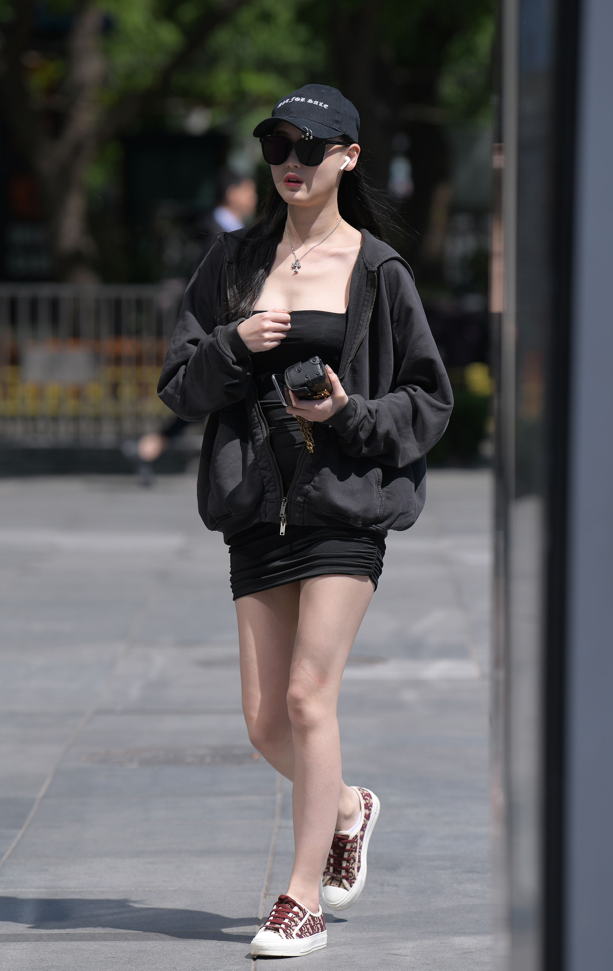  魔镜街拍,裙装,少妇,街拍,写真套图,陆卿卿kyokyo