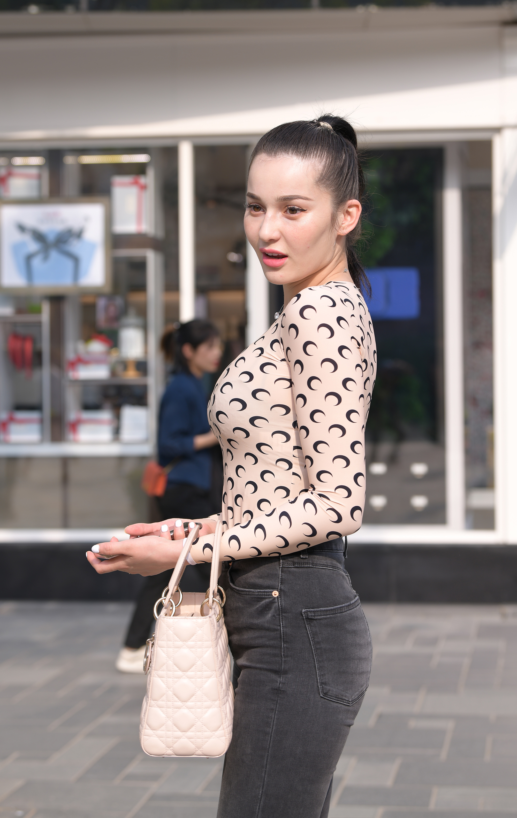  魔镜街拍,,小姐姐,街拍,写真套图,丝慕GIRL