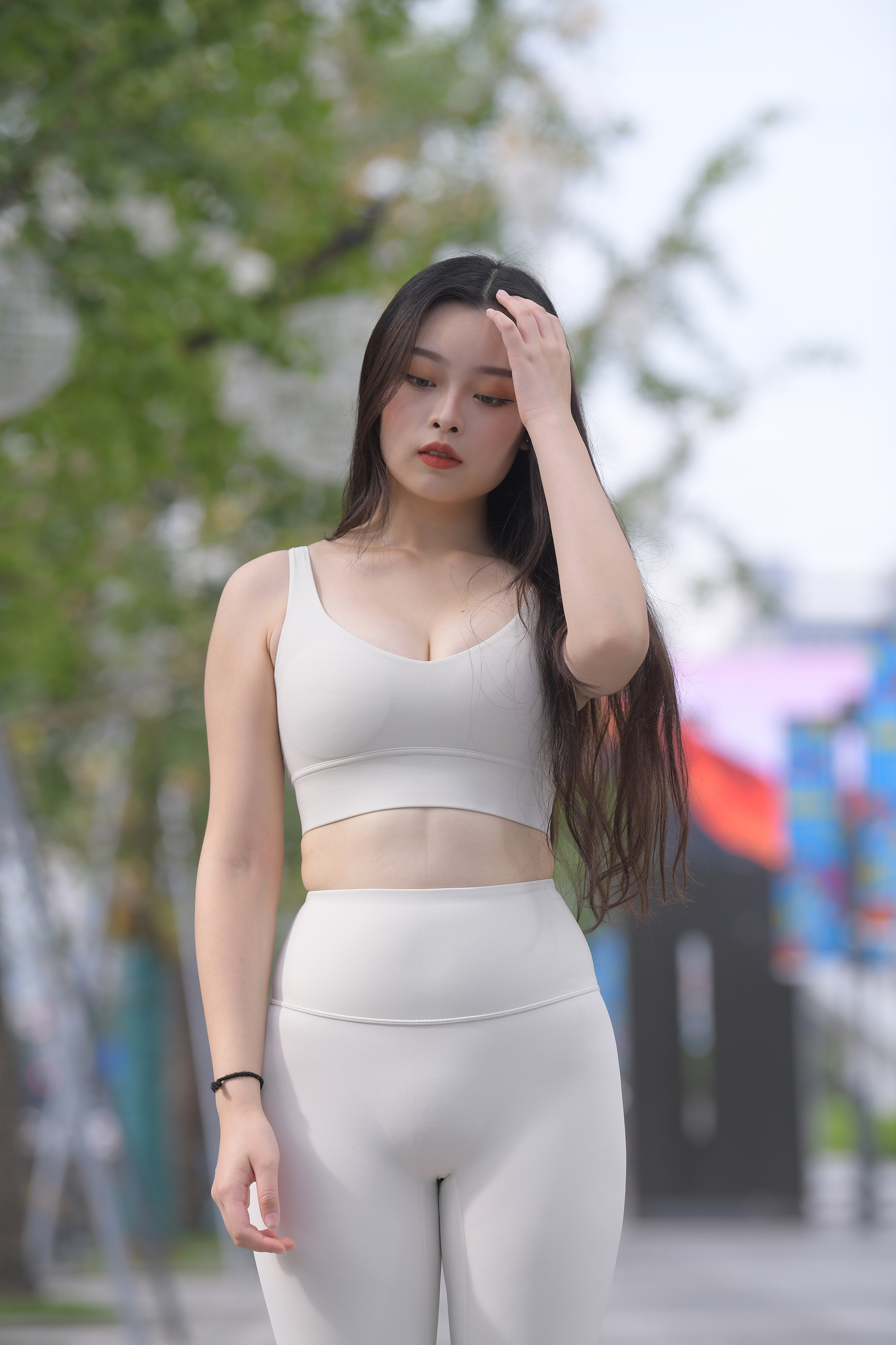 图片[4]-910 情归大理 | 裸色瑜伽裤美女 22G 晴瑶-KHL.CC-快活林