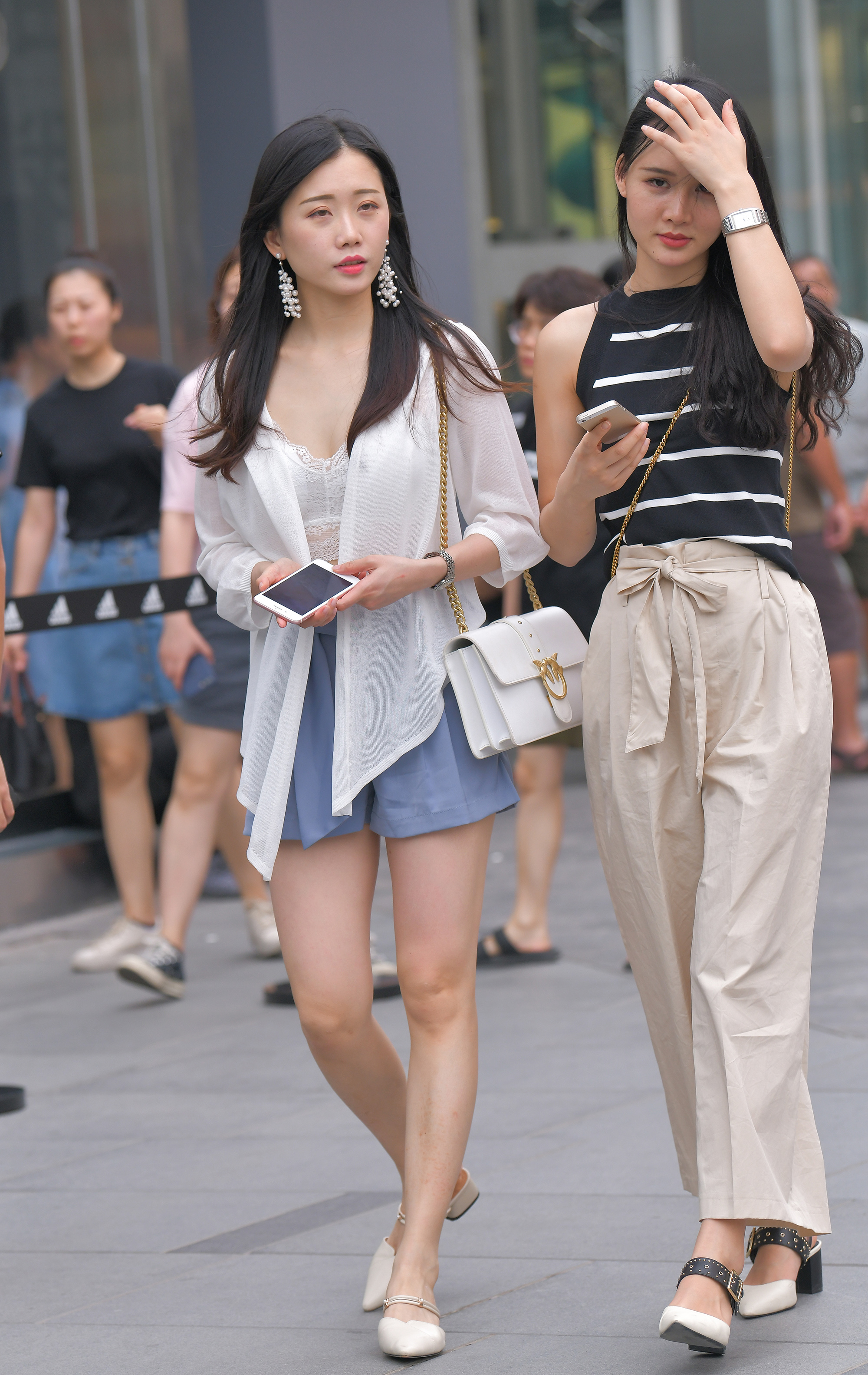  魔镜街拍,裙装,美女,街拍,写真套图,奈丝写真