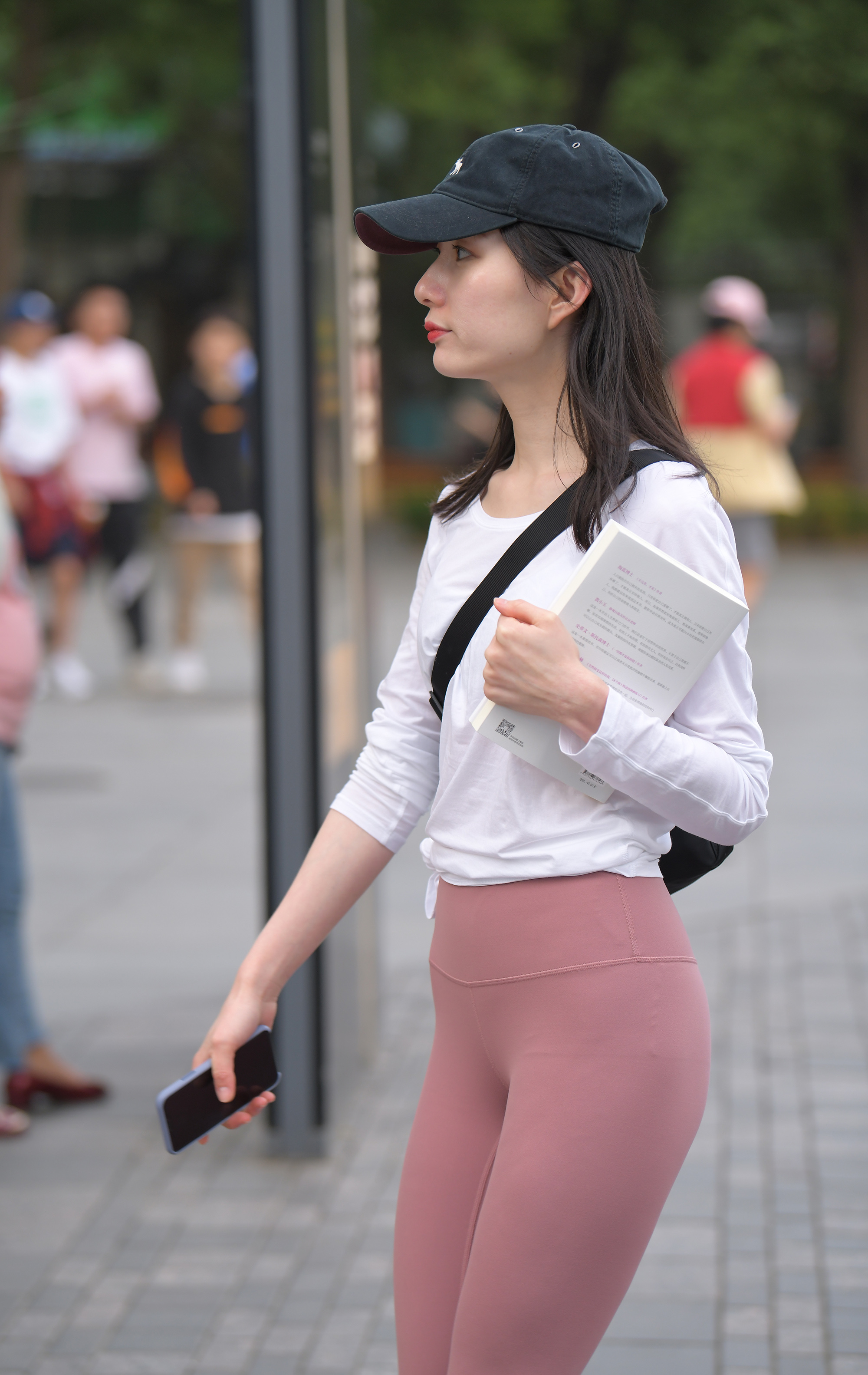  魔镜街拍,紧身裤,少妇,街拍,写真套图,封疆疆v