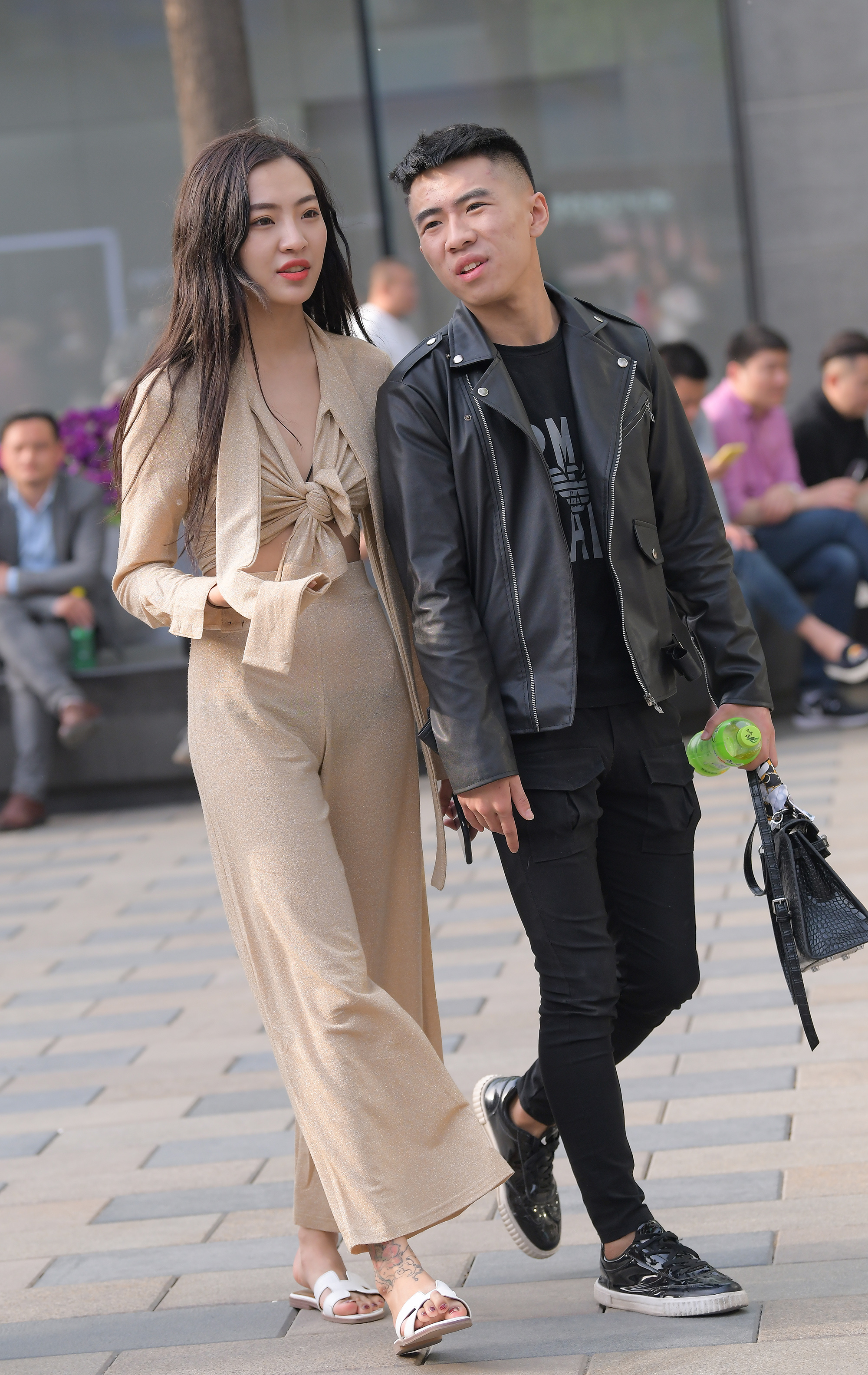  魔镜街拍,,小姐姐,街拍,写真套图,南国足艺