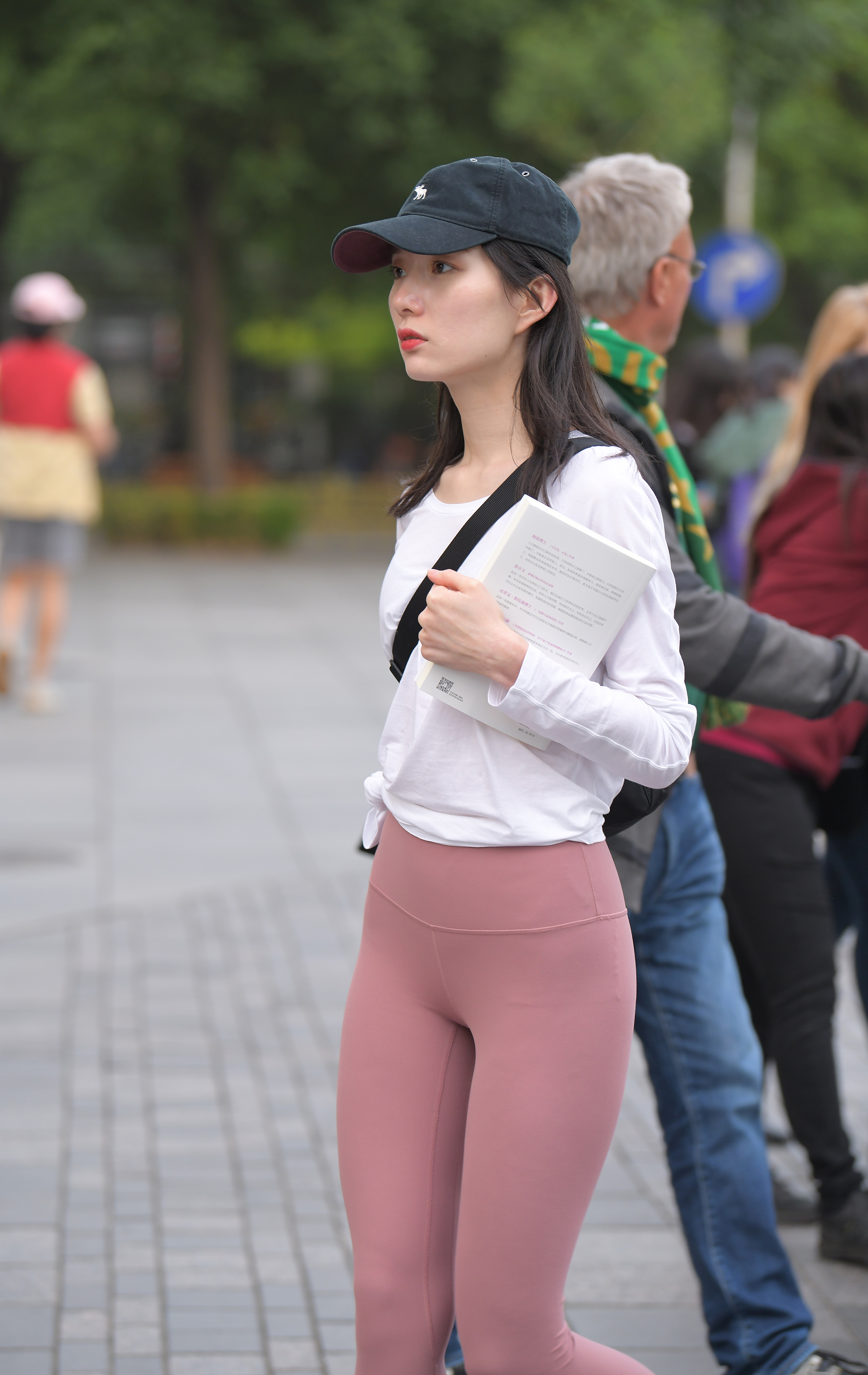  魔镜街拍,紧身裤,美女,街拍,写真套图,五更百鬼