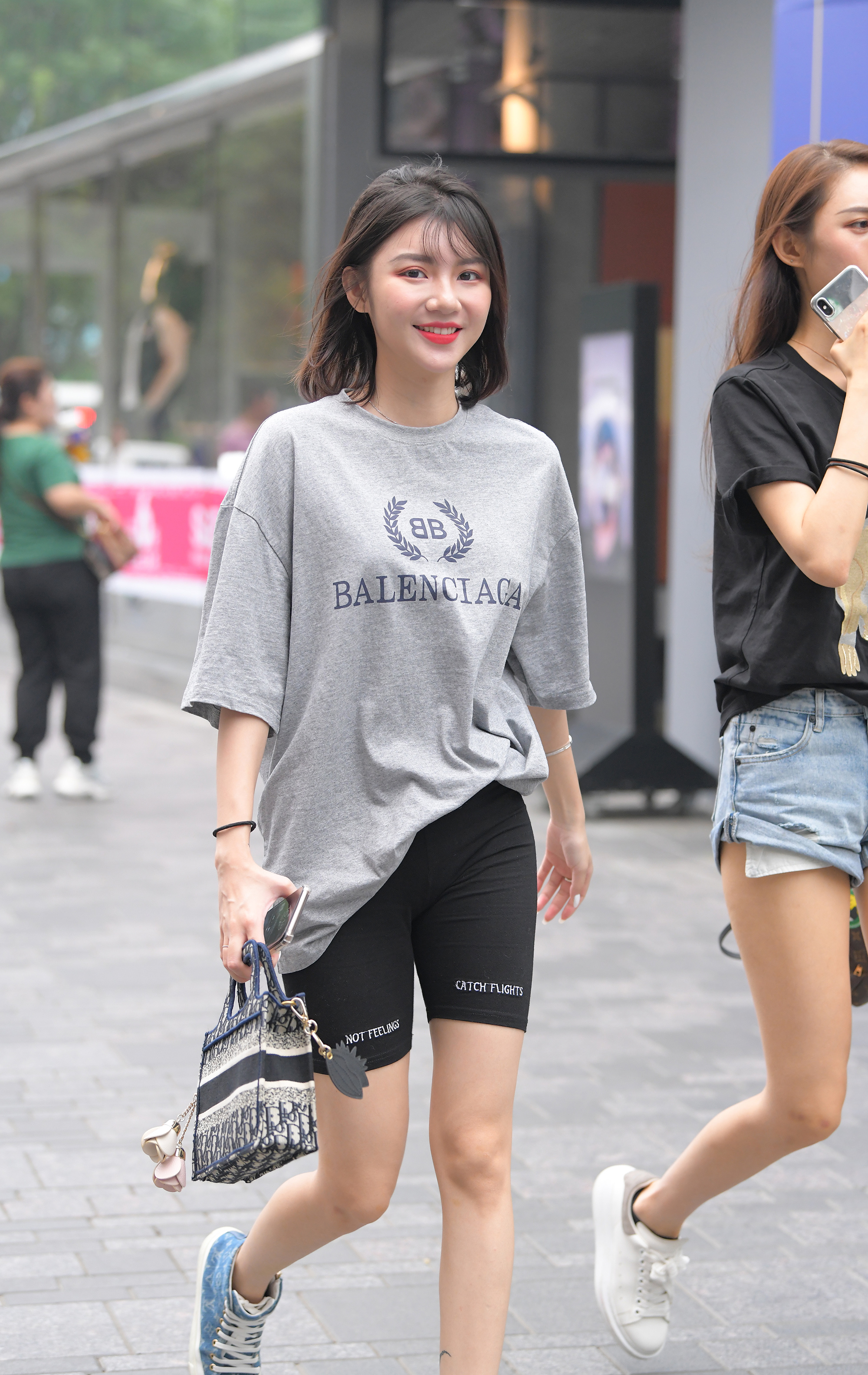  魔镜街拍,紧身裤,美女,街拍,写真套图,MISSLEG蜜丝