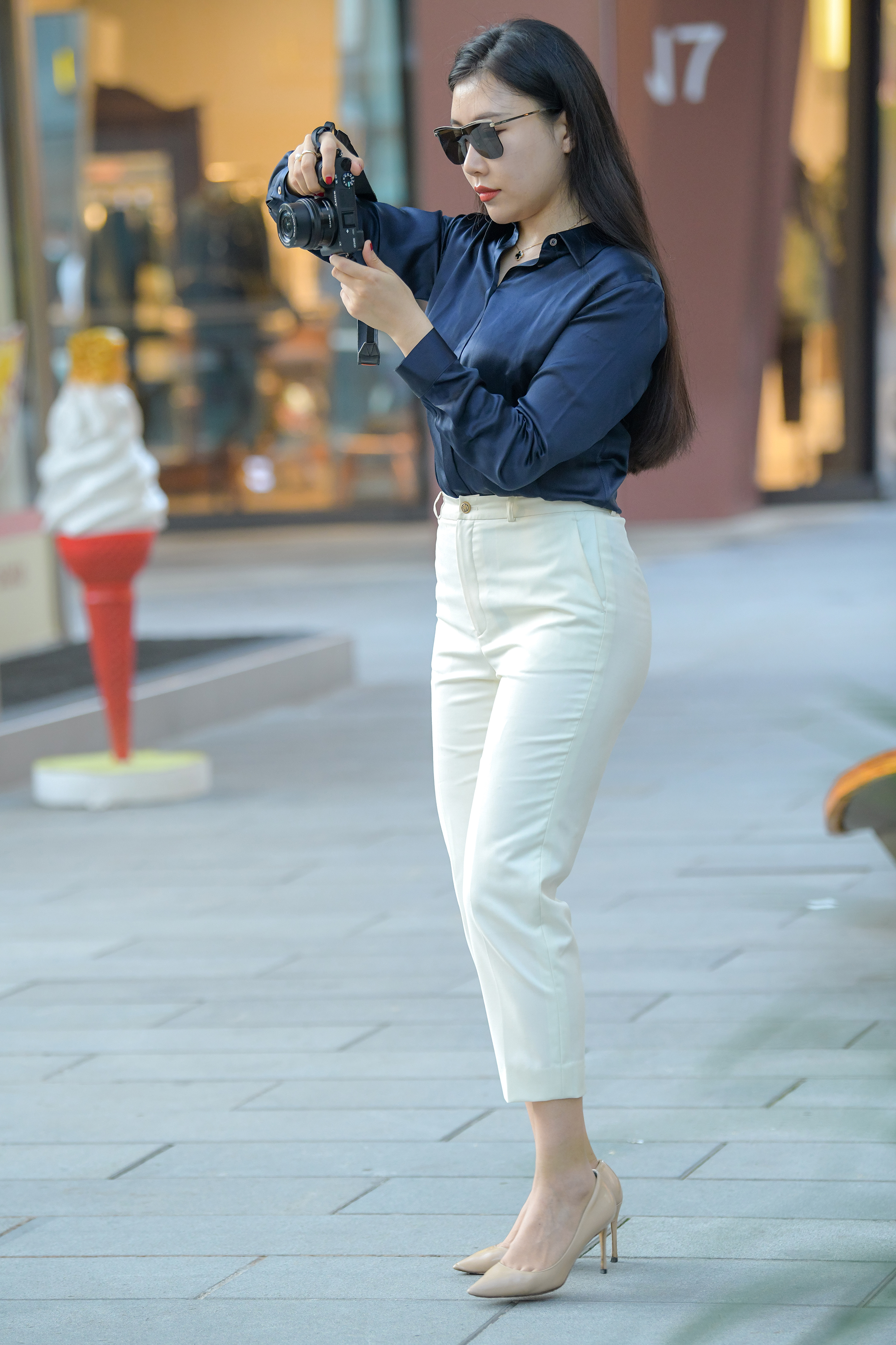  魔镜街拍,,熟女,街拍,写真套图,BoLoli波萝社新刊