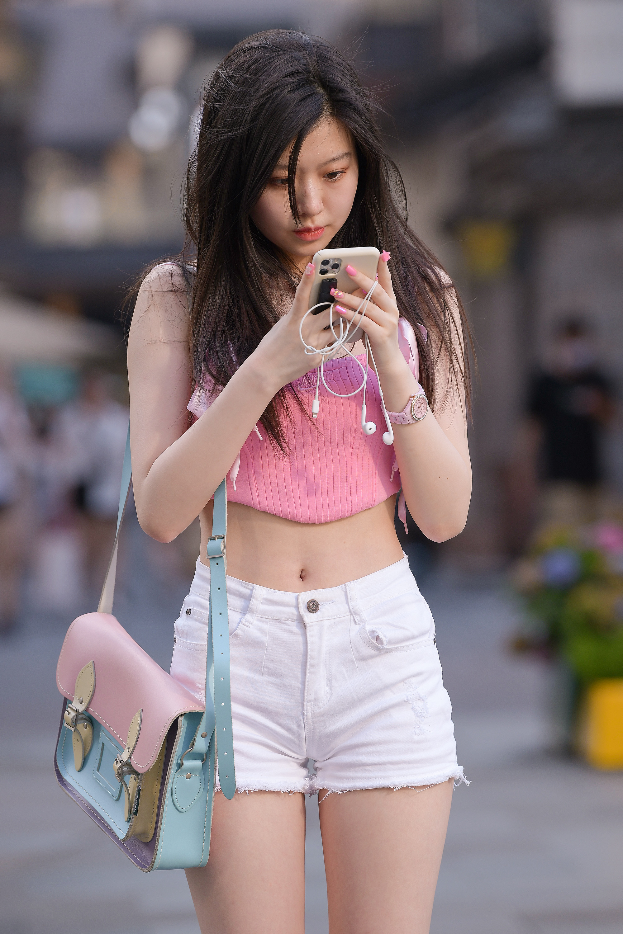  魔镜街拍,丝袜,热裤,熟女,街拍,写真套图,妖精视觉