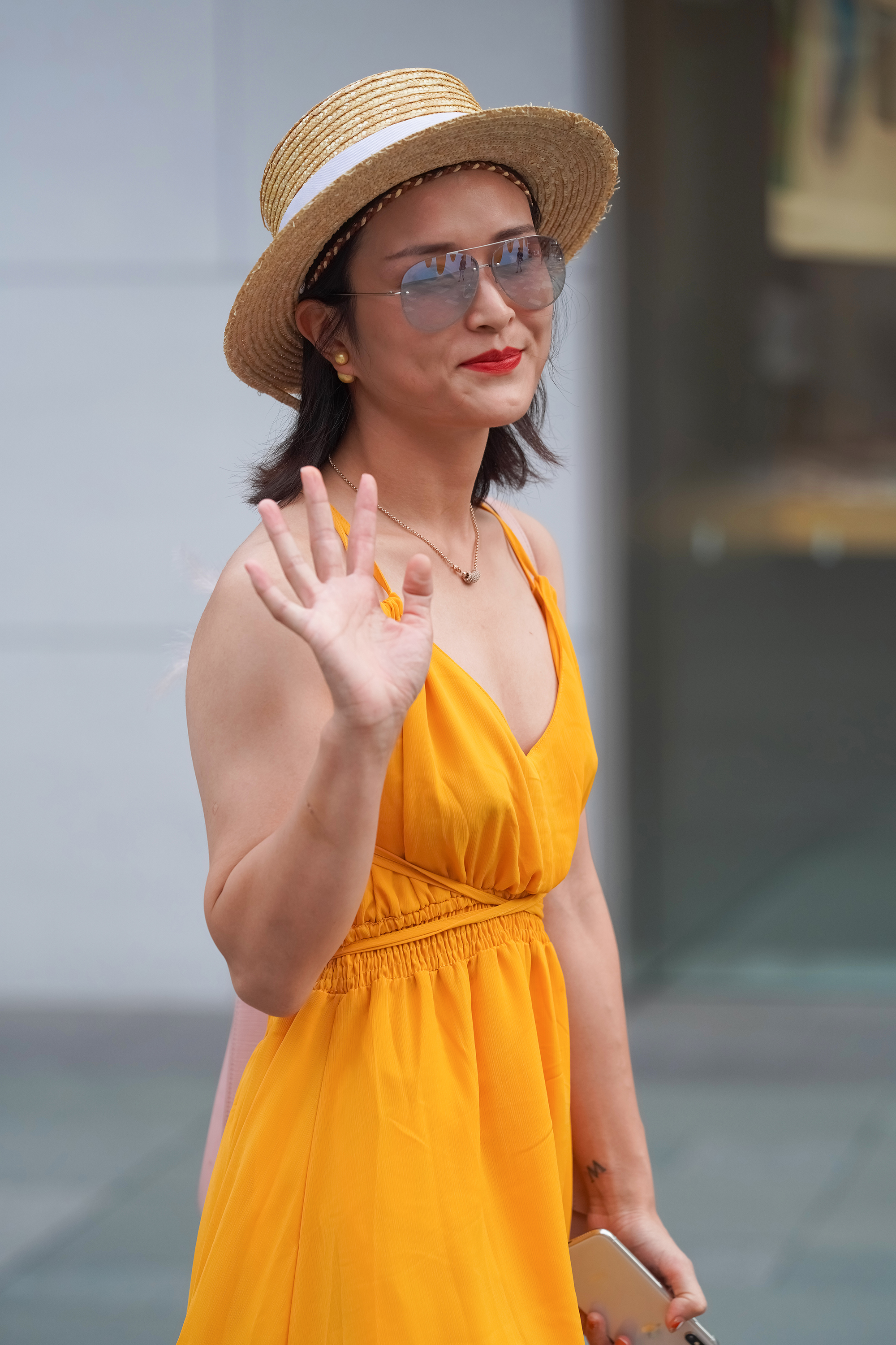  魔镜街拍,裙装,美女,街拍,写真套图,北之北