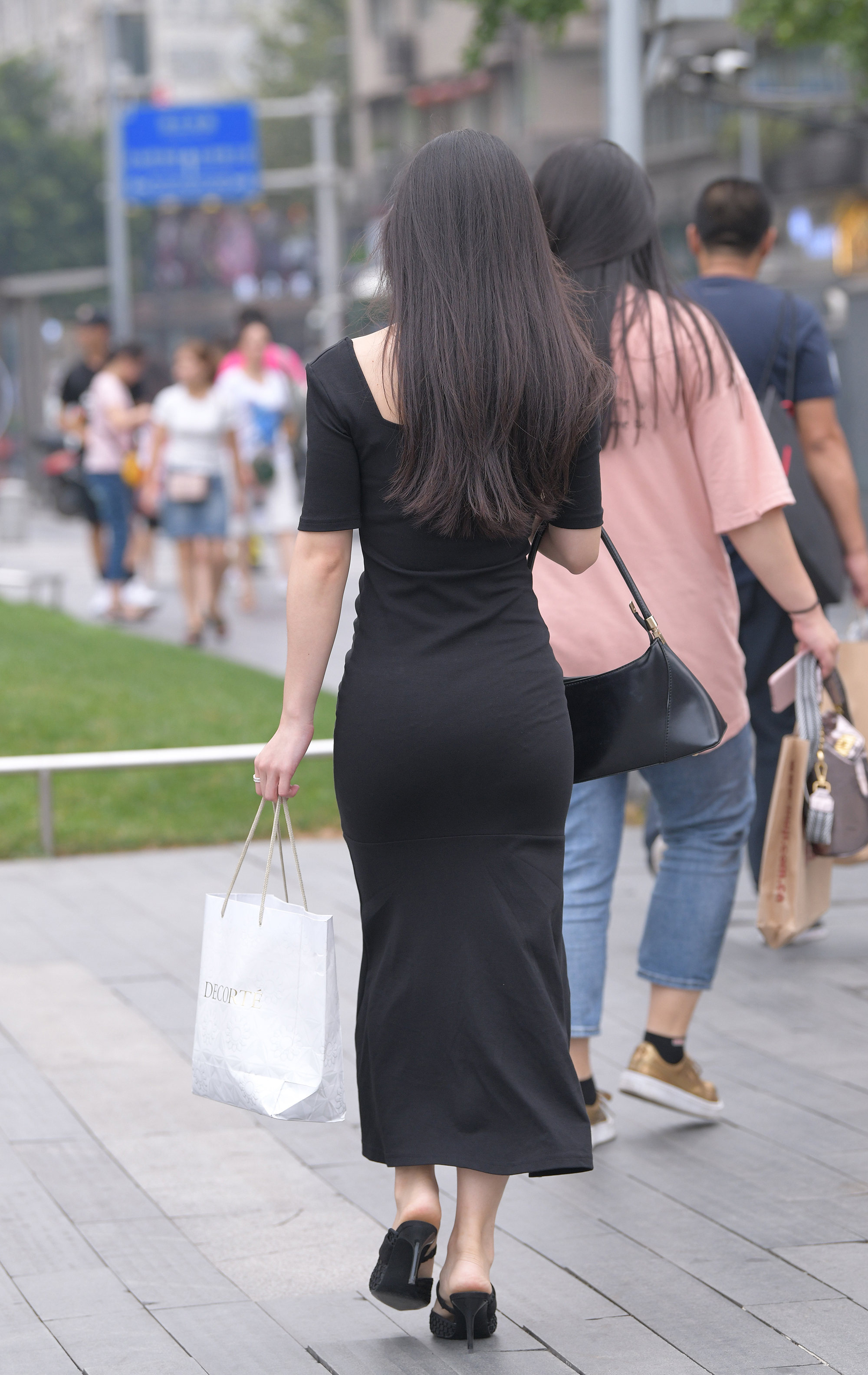 盛夏 魔镜街拍,裙装,小姐姐,街拍,写真套图,凛子酱