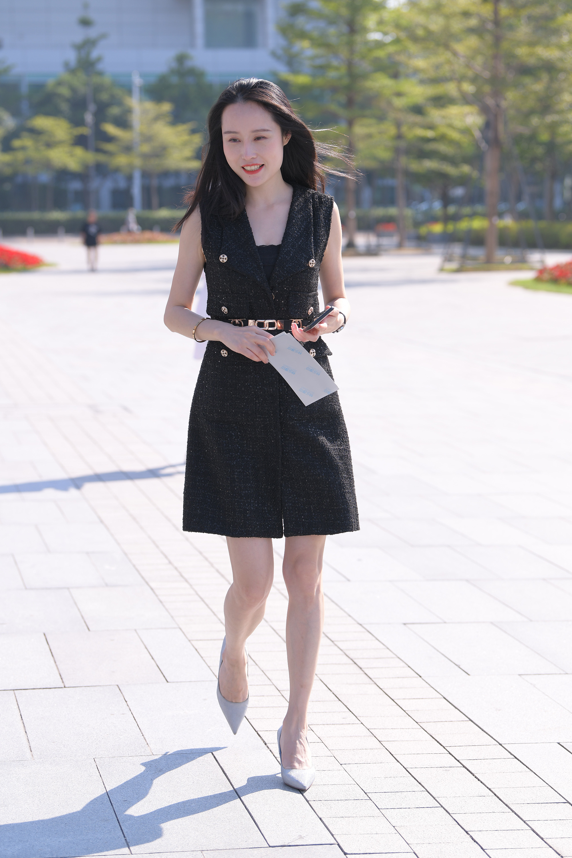  魔镜街拍,裙装,熟女,街拍,写真套图,瓜希酱