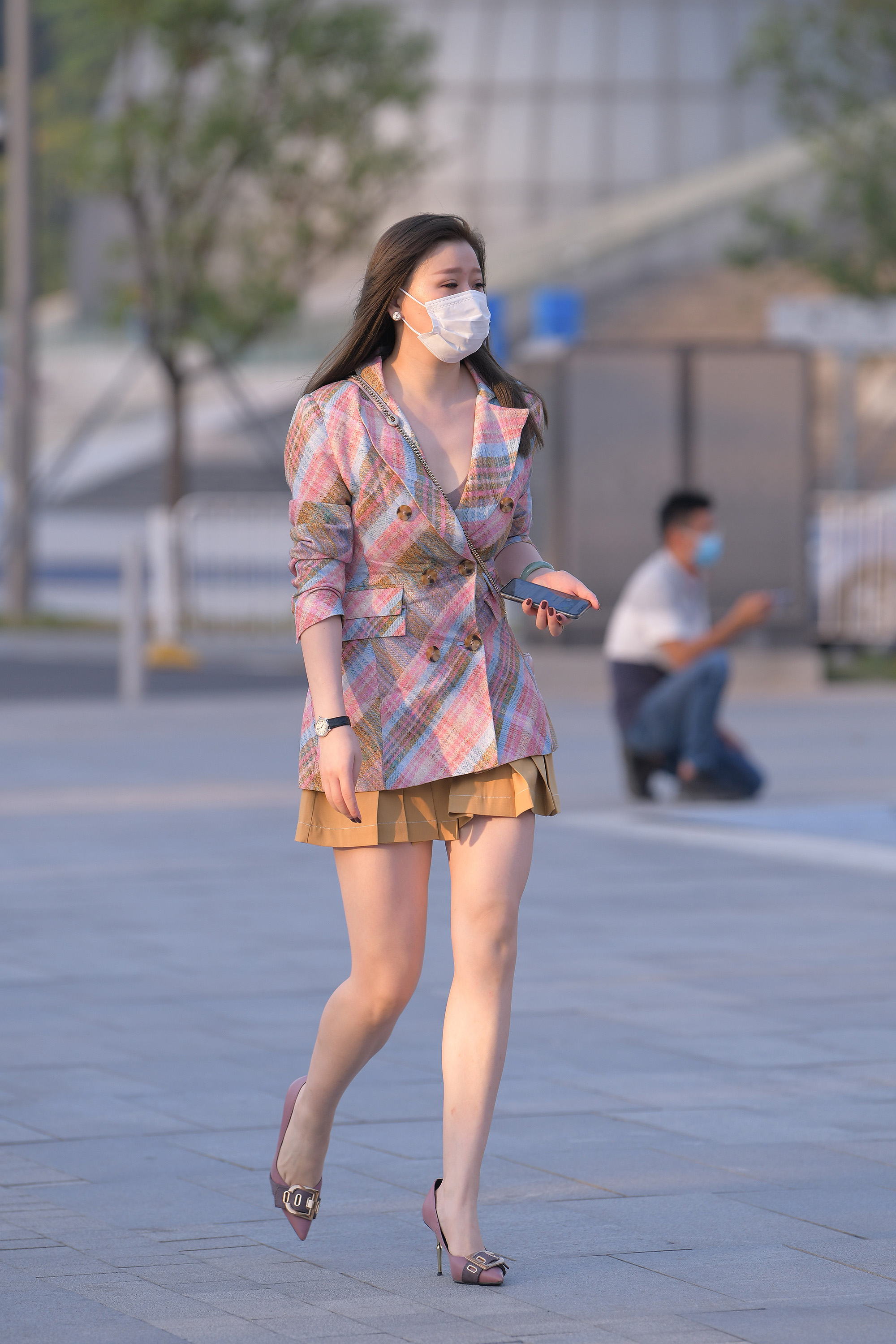  魔镜街拍,裙装,熟女,街拍,写真套图,YITUYU艺图语