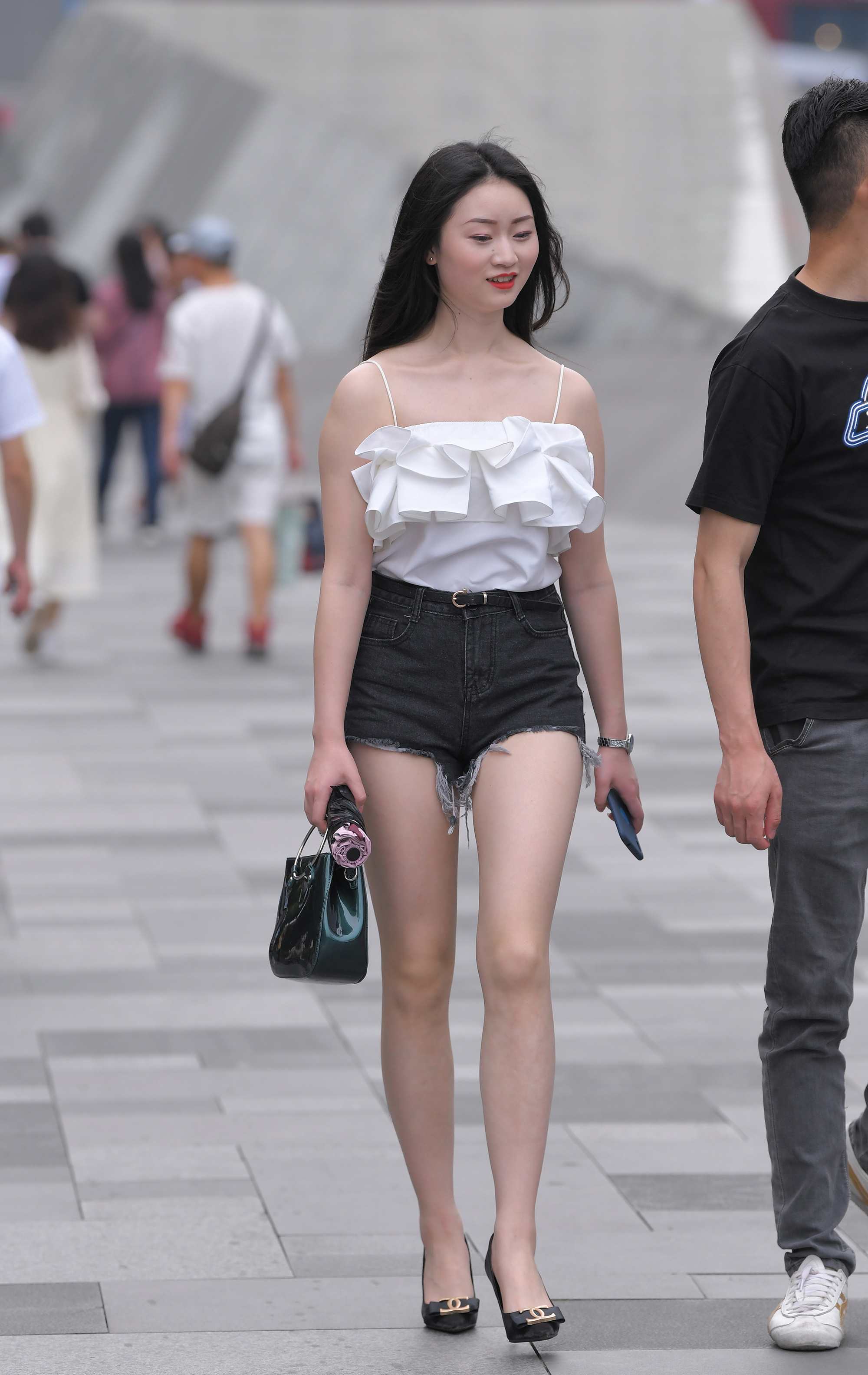  魔镜街拍,,人妻,街拍,写真套图,妖精视觉